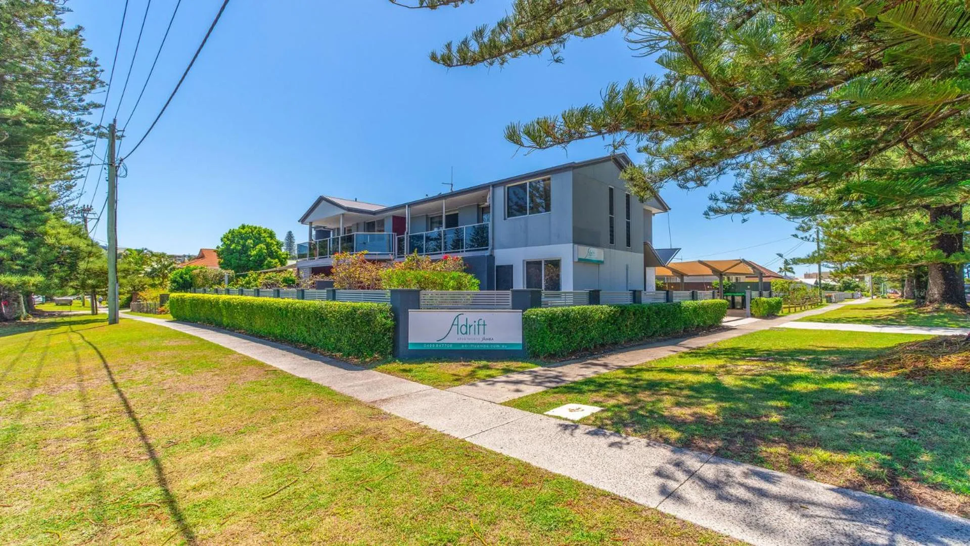 Property building in Adrift Apartments Yamba