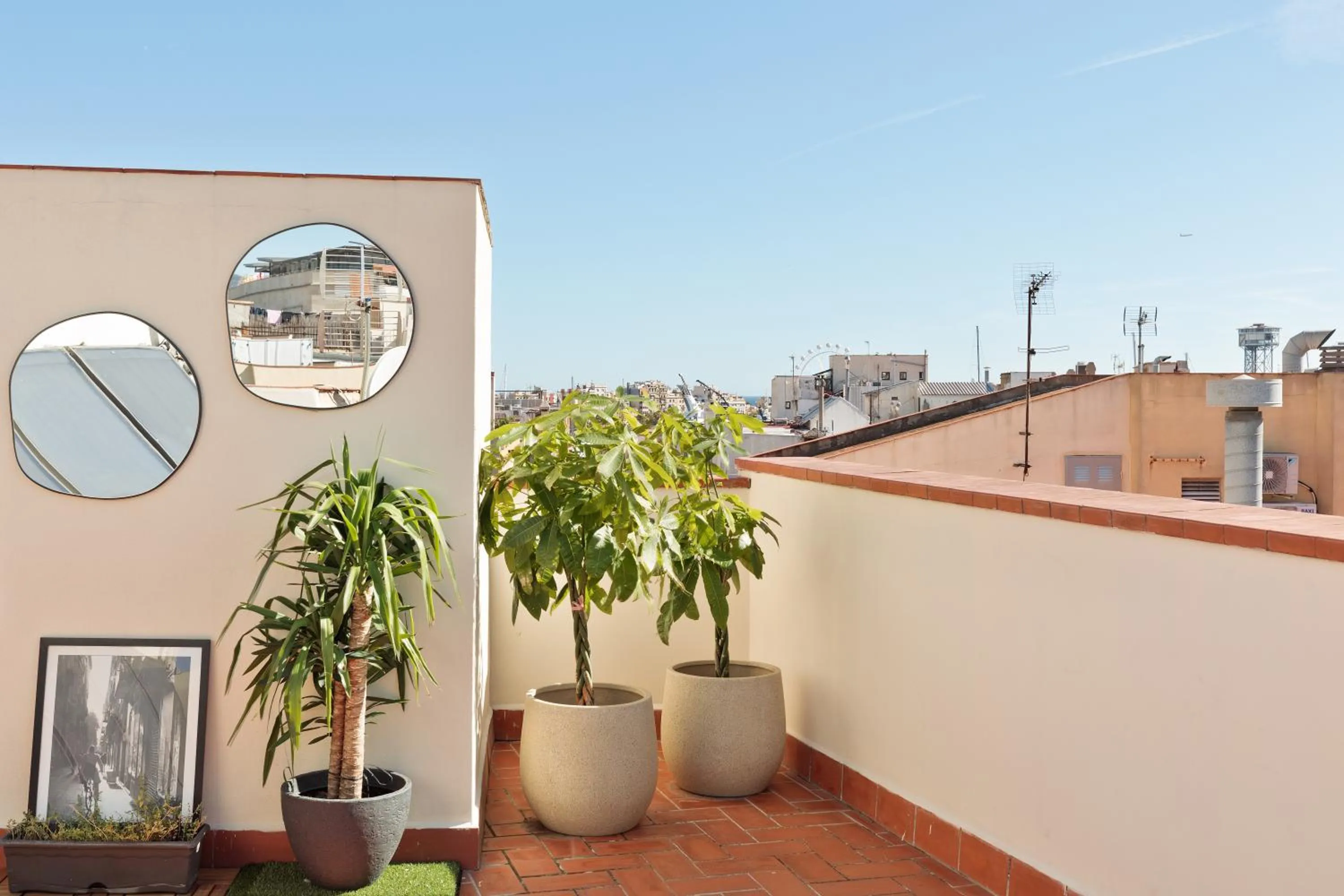 Balcony/Terrace in Inspired by EnjoyApartments