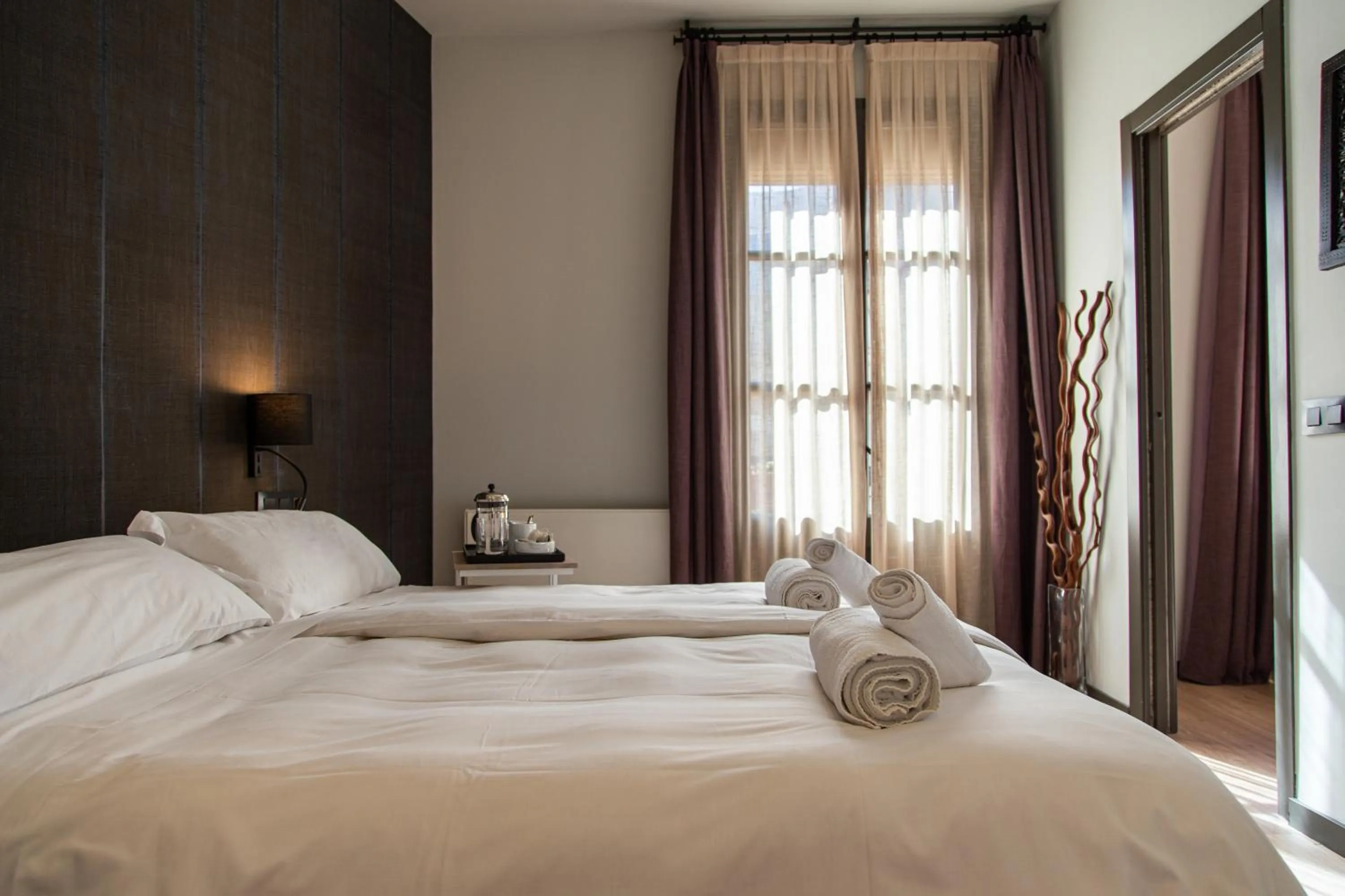 Bed in Inspired by EnjoyApartments