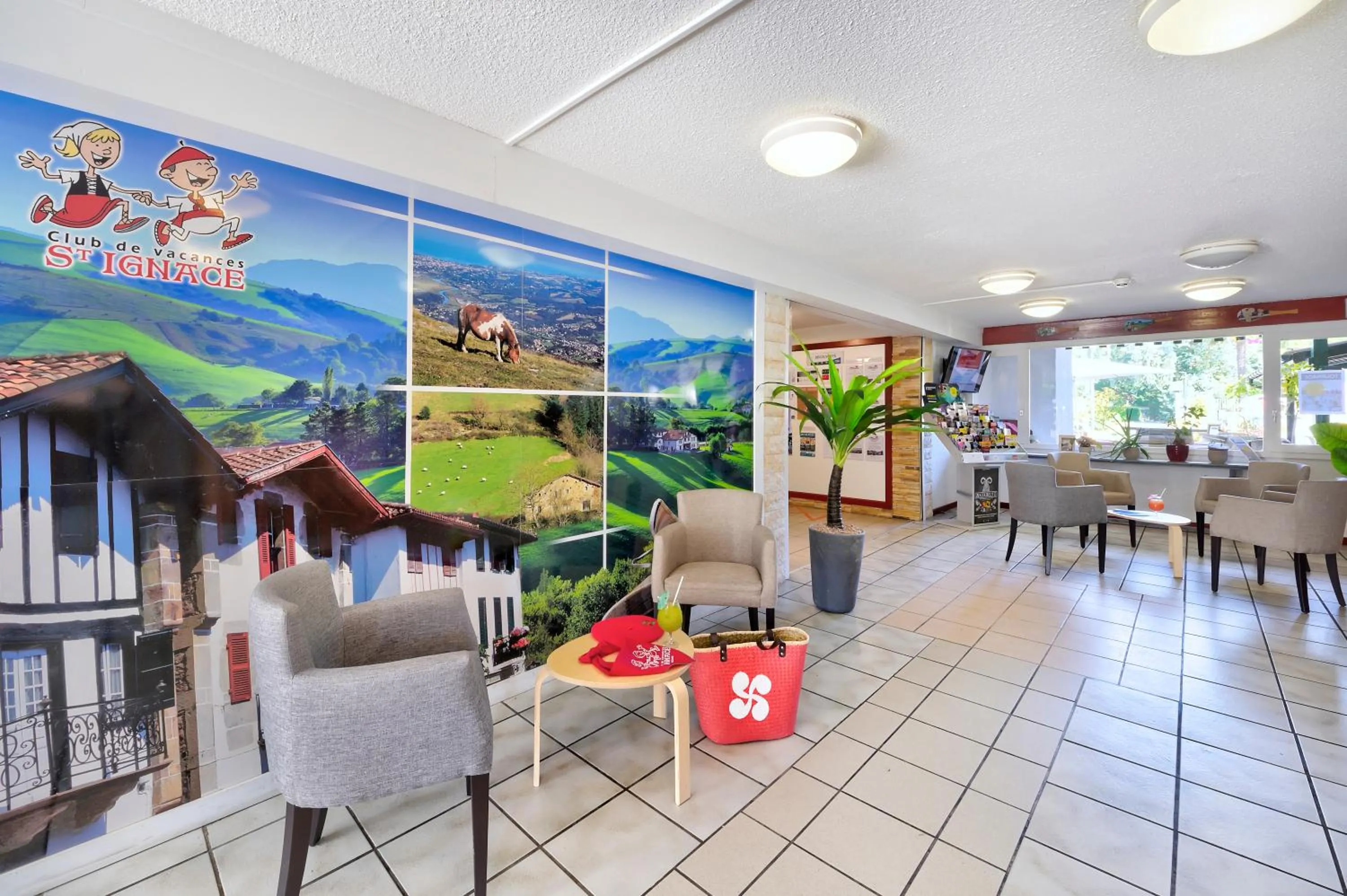 Living room in Village Club Le Saint Ignace