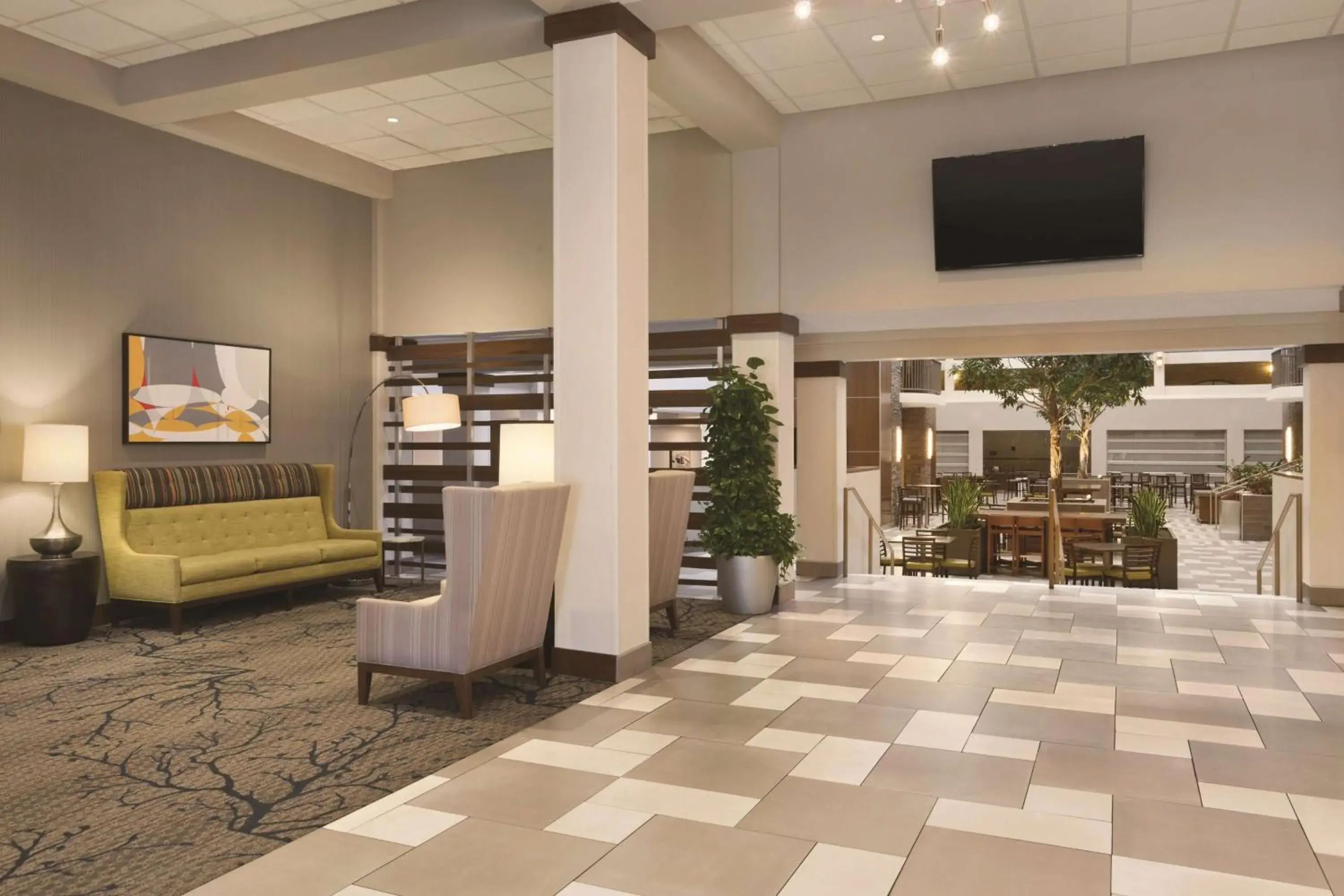 Lobby or reception in Embassy Suites by Hilton Bloomington/Minneapolis Lobby or reception in Embassy Suites by Hilton Bloomington/Minneapolis