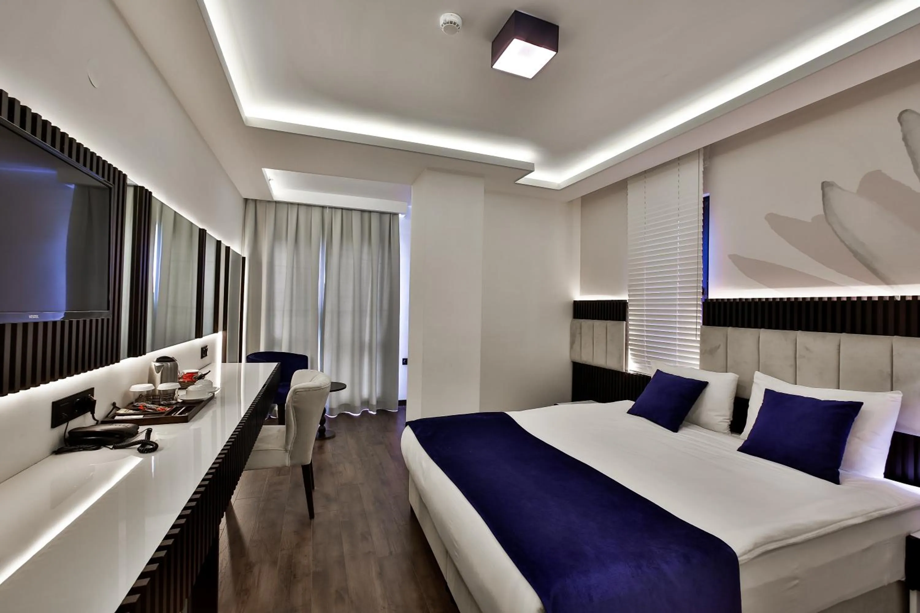 Photo of the whole room, Bed in Kavala Hotel