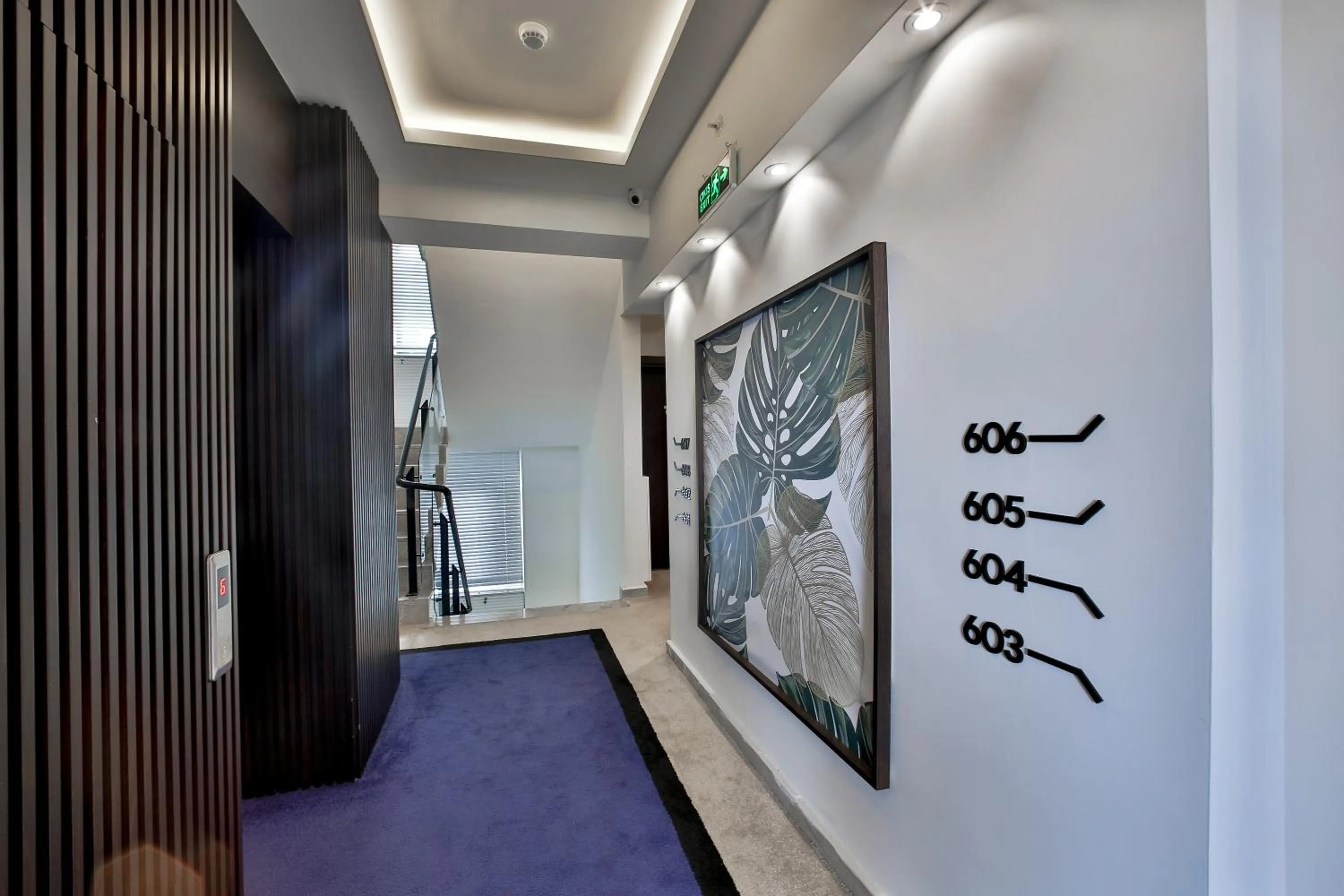 Floor plan in Kavala Hotel