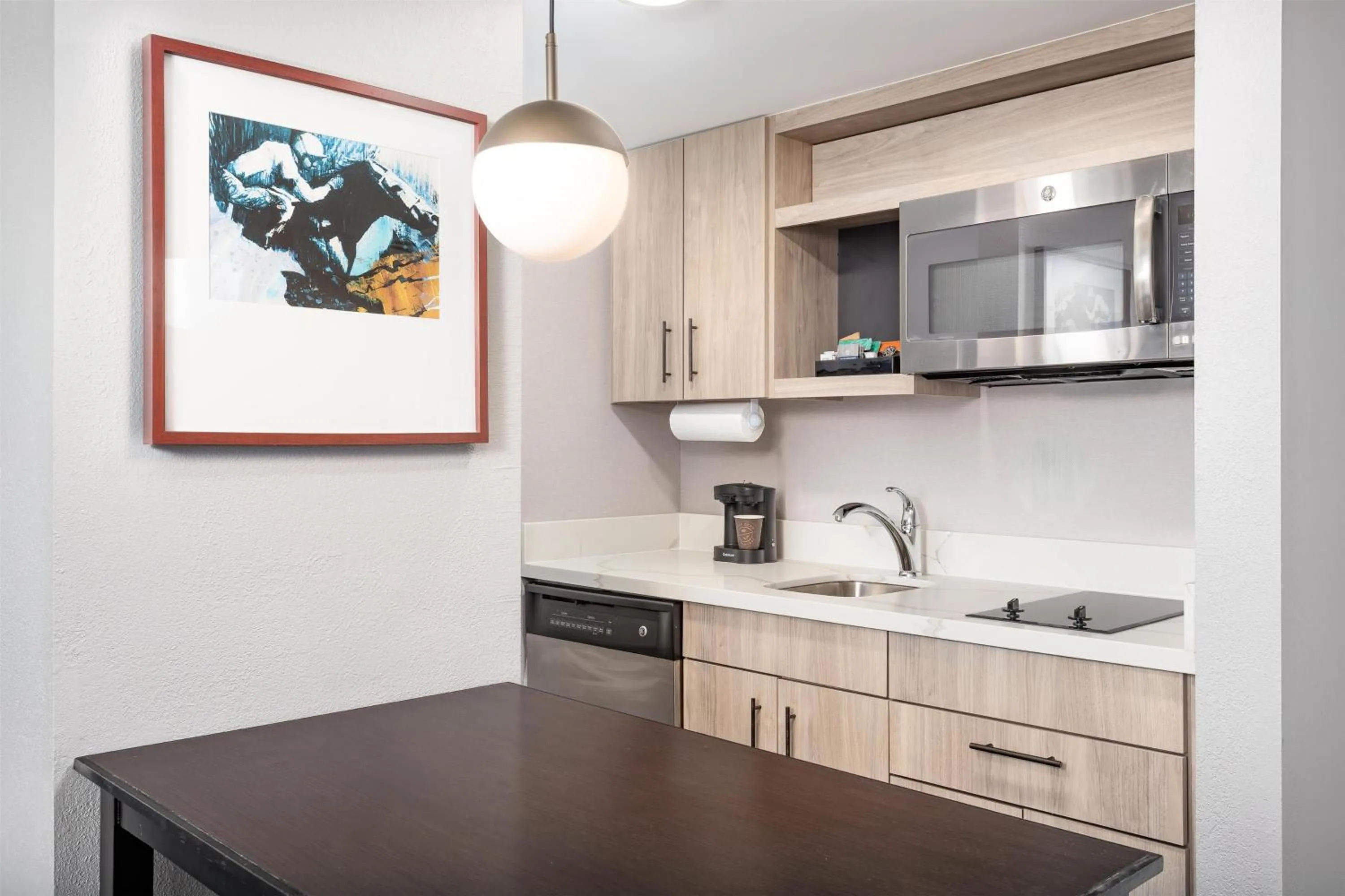 Kitchen or kitchenette in Homewood Suites by Hilton Lexington Fayette Mall