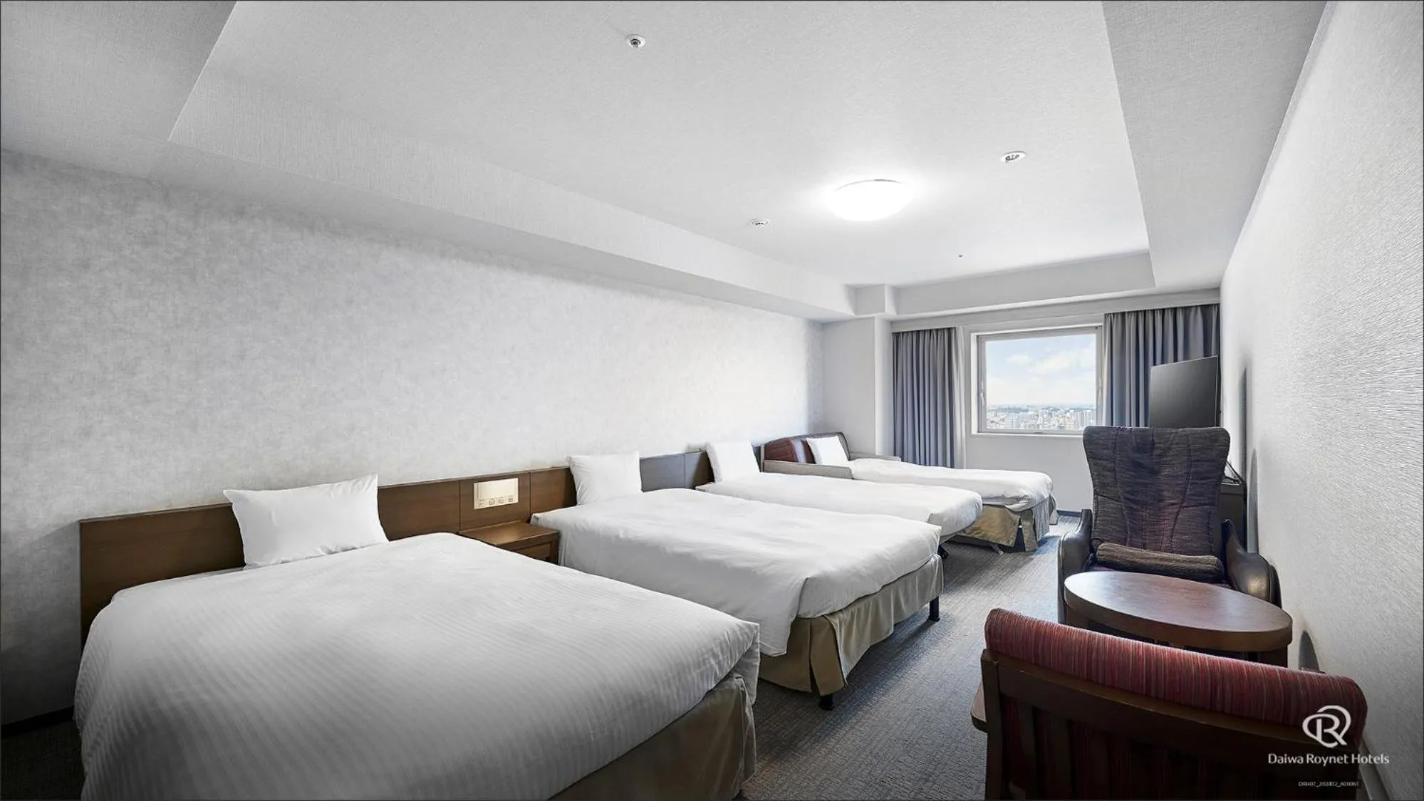 Bed in Daiwa Roynet Hotel Naha Omoromachi