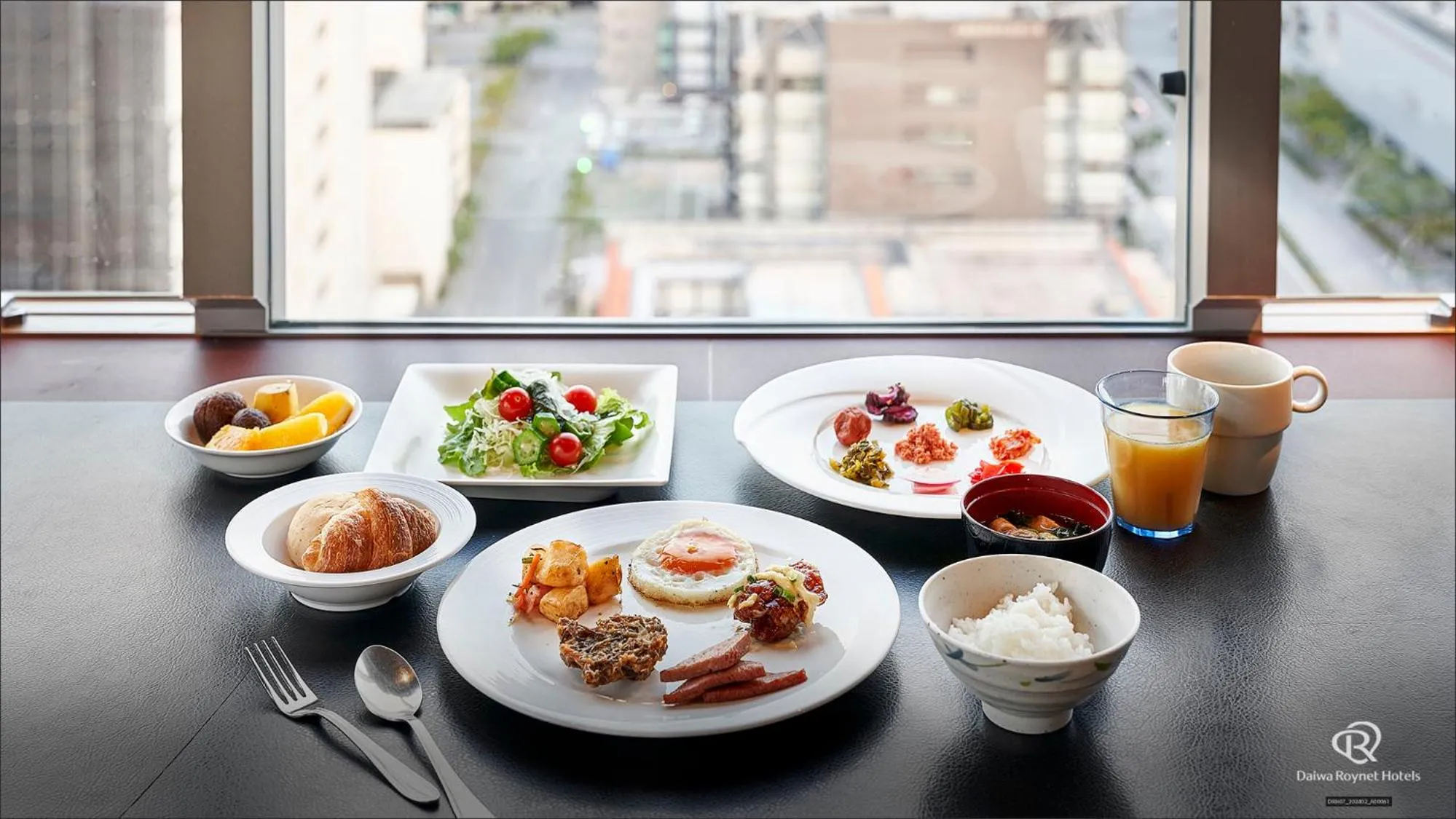 Breakfast in Daiwa Roynet Hotel Naha Omoromachi