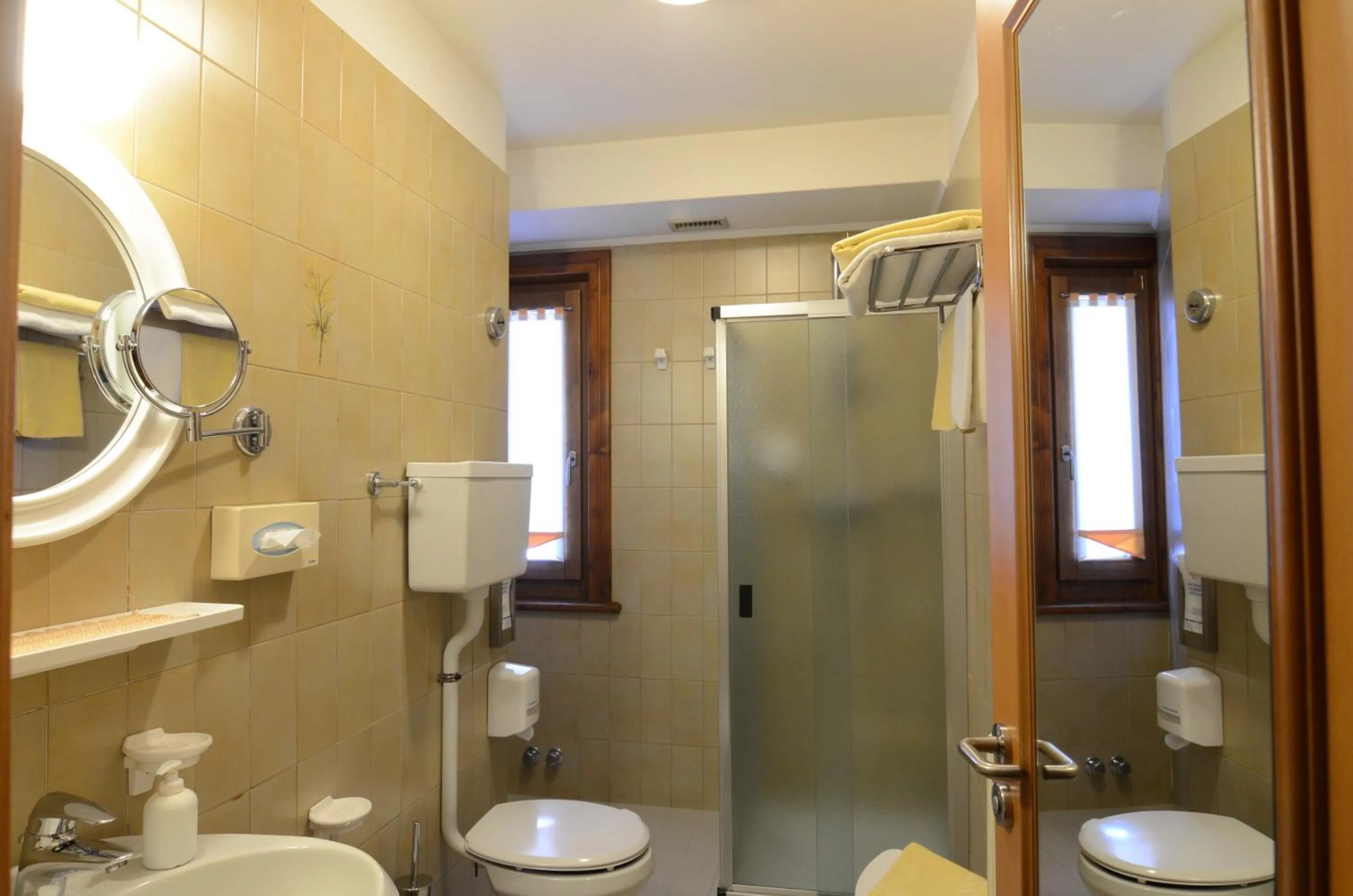 Bathroom in Albergo Alpenrose