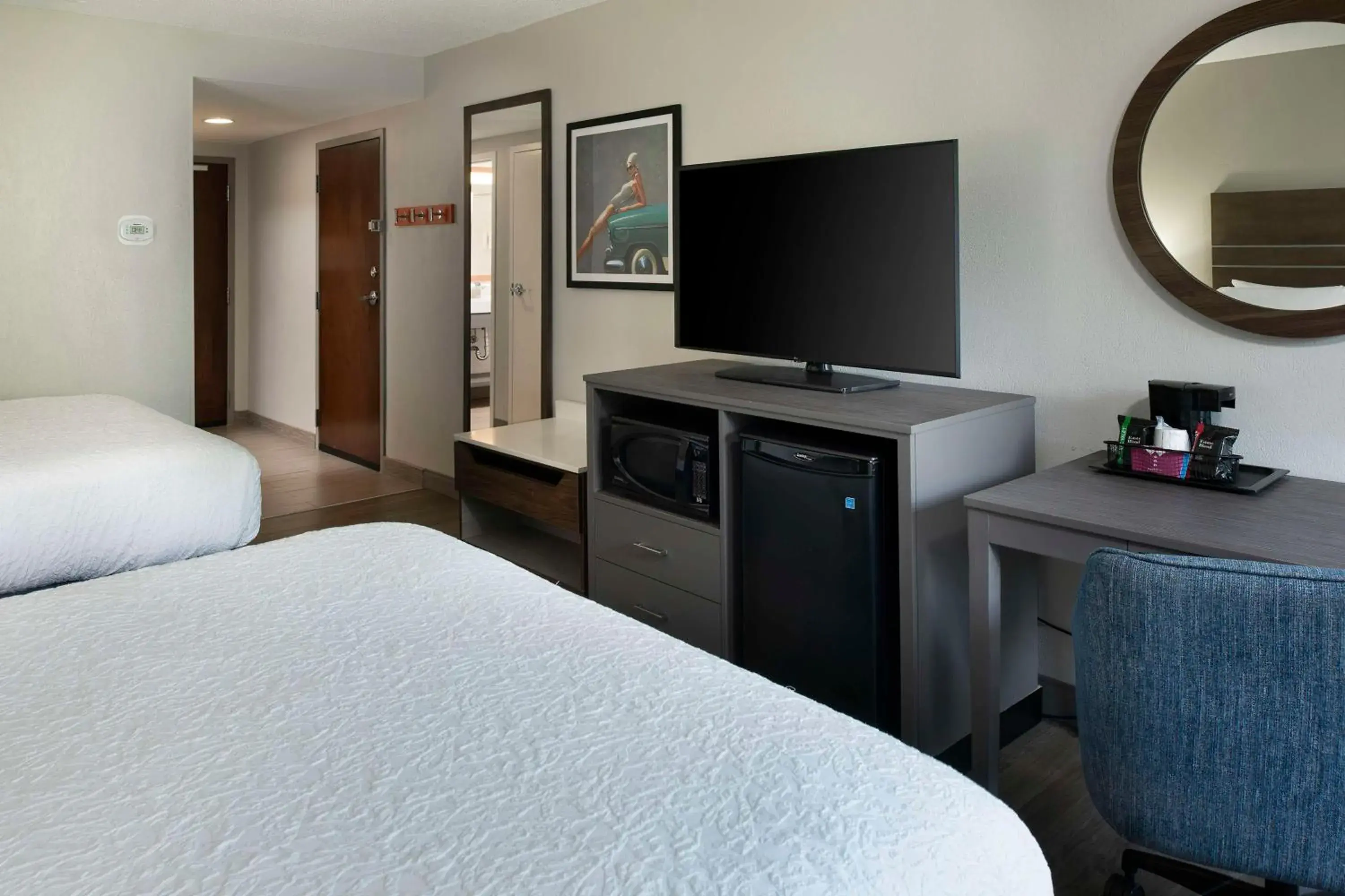 Bed in Hampton Inn Northwood Bed in Hampton Inn Northwood