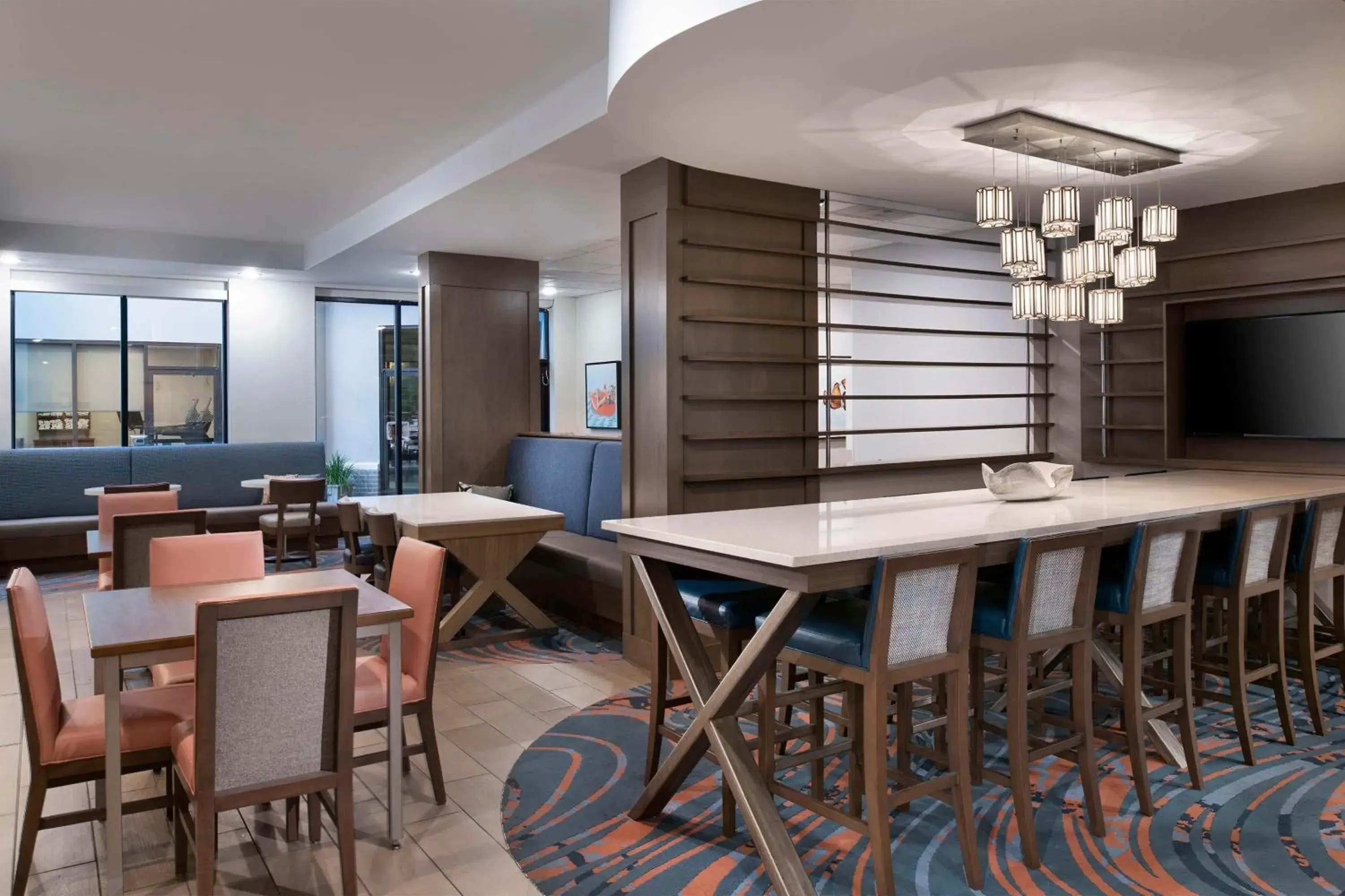 Lobby or reception in Hampton Inn Northwood Lobby or reception in Hampton Inn Northwood