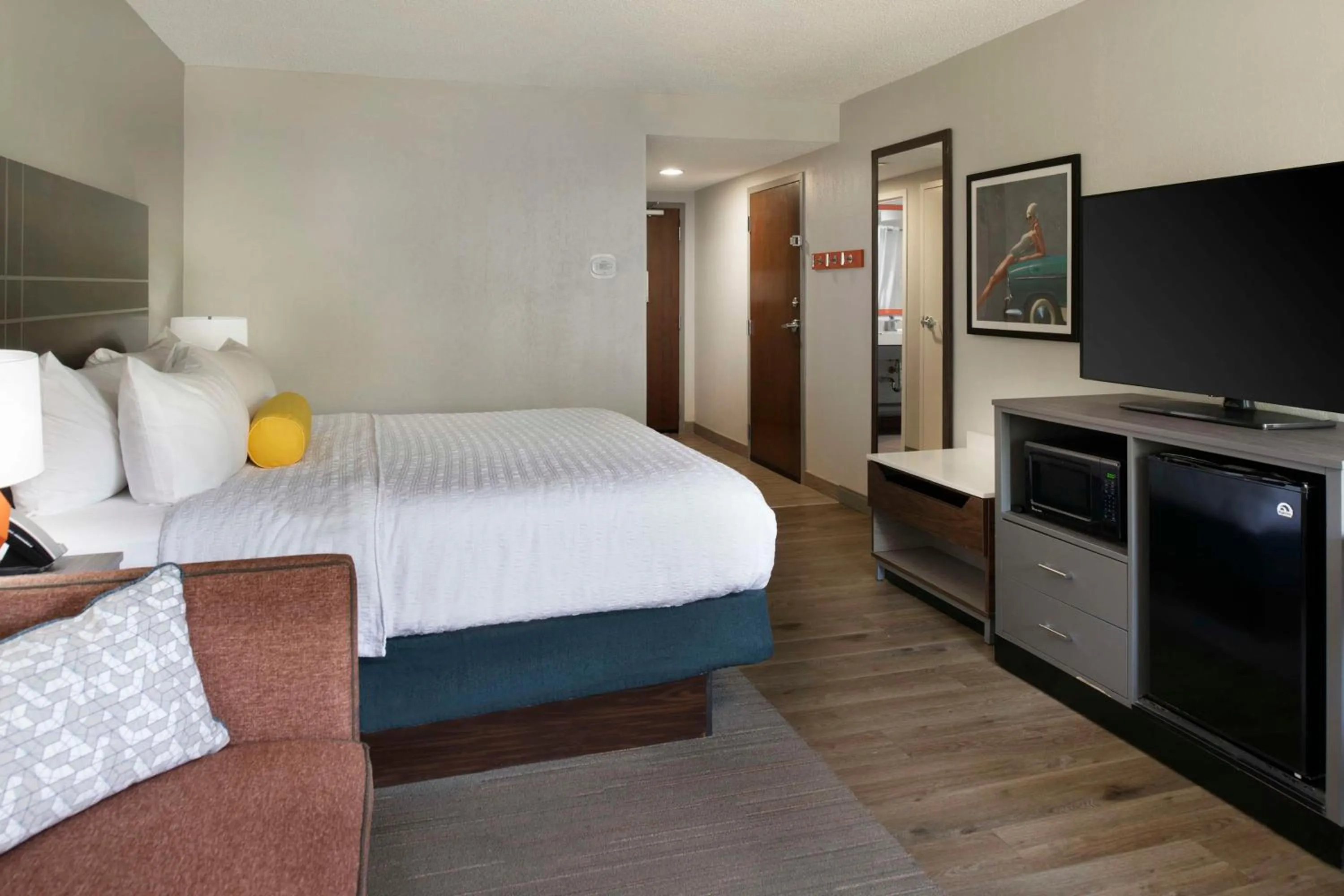 Bed in Hampton Inn Northwood