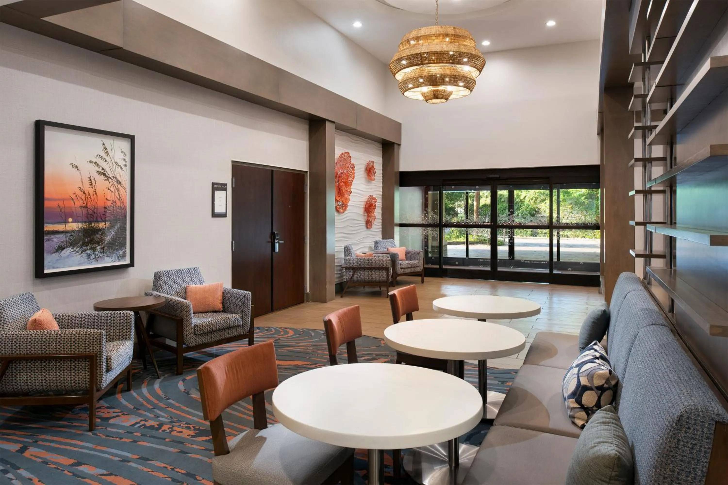 Lobby or reception in Hampton Inn Northwood
