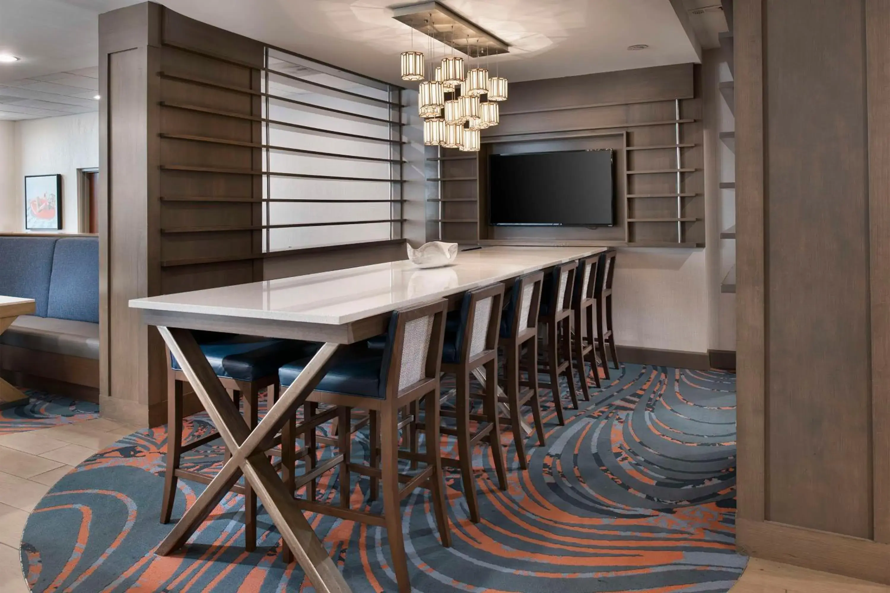 Lobby or reception in Hampton Inn Northwood Lobby or reception in Hampton Inn Northwood