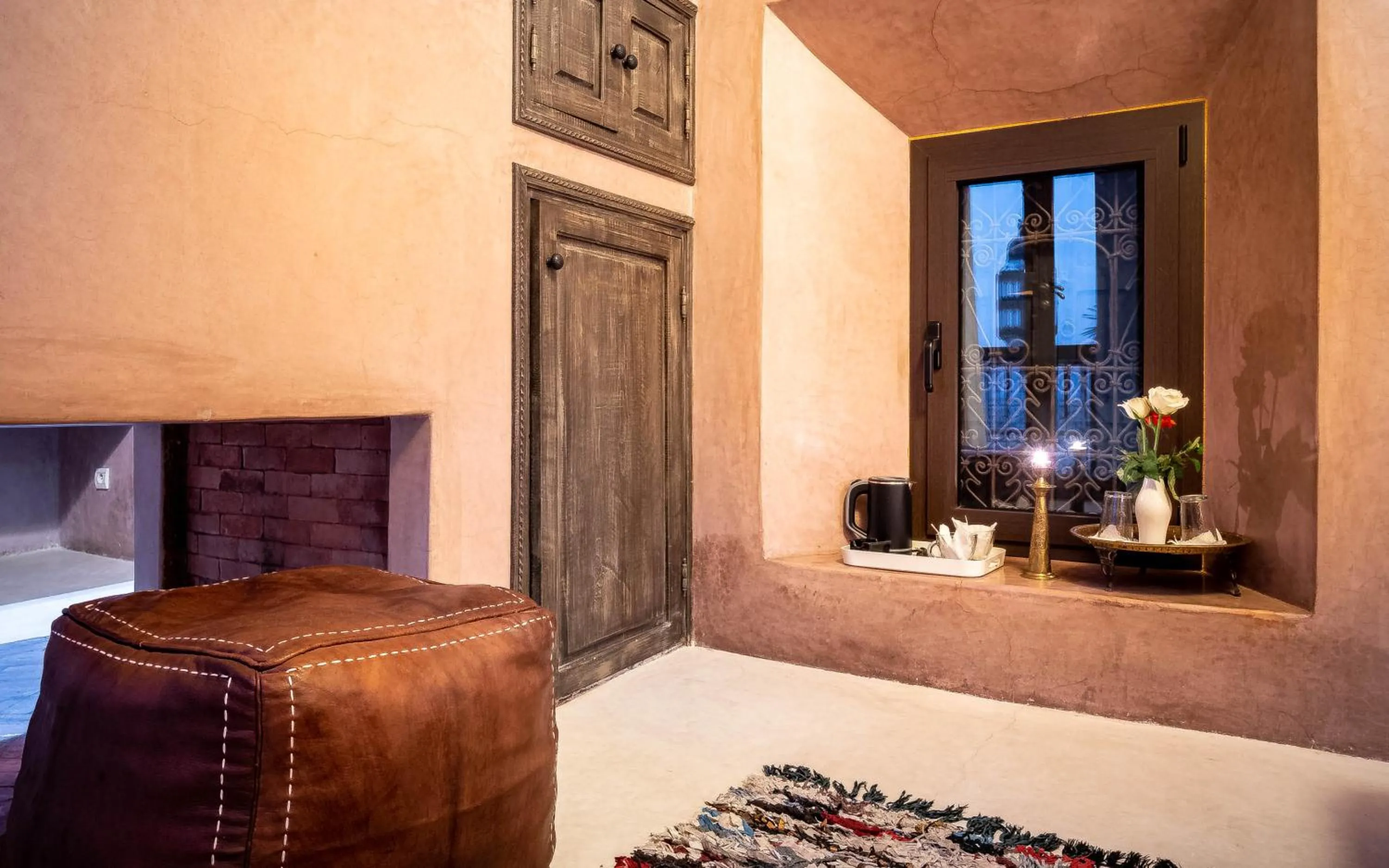 Bed in Riad Vanilla Sma & Spa