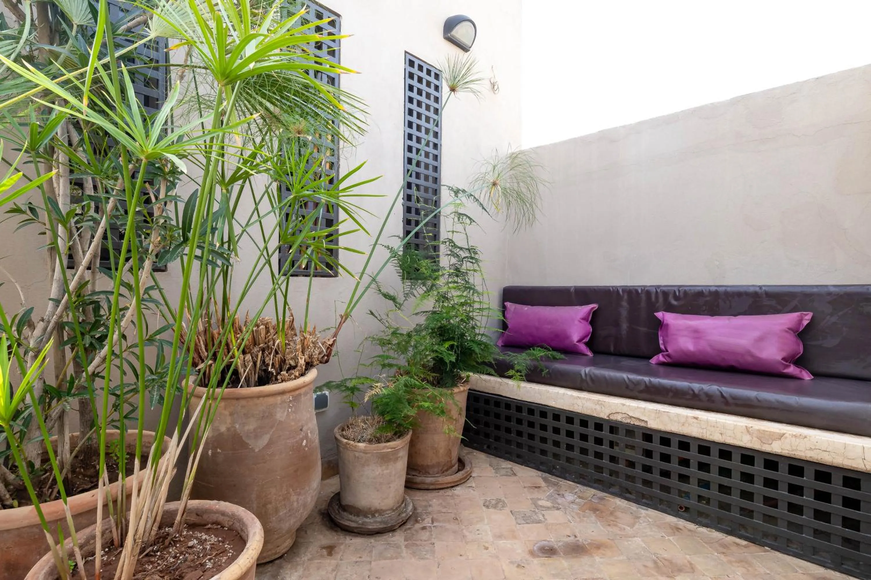 Patio in Riad Vanilla Sma & Spa