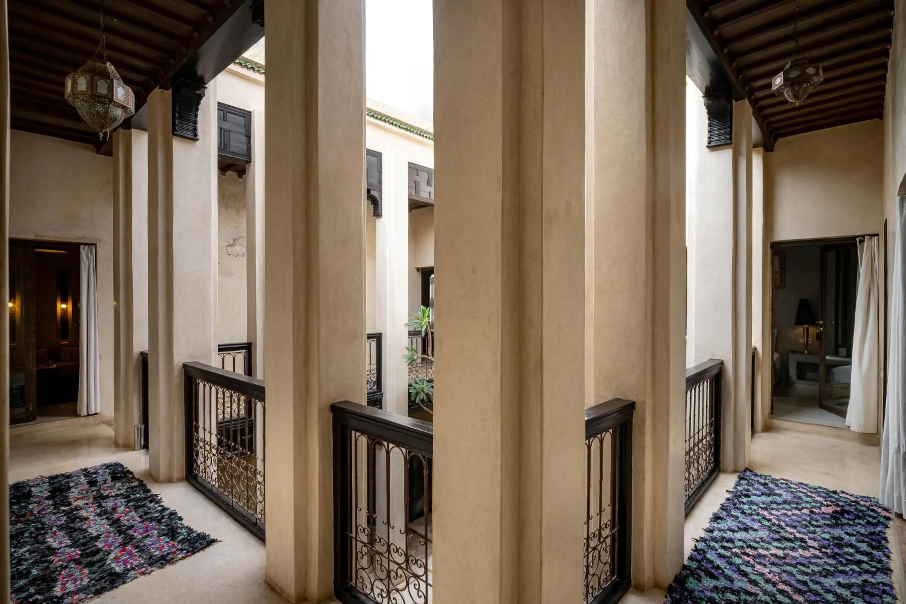 Bed in Riad Vanilla Sma & Spa