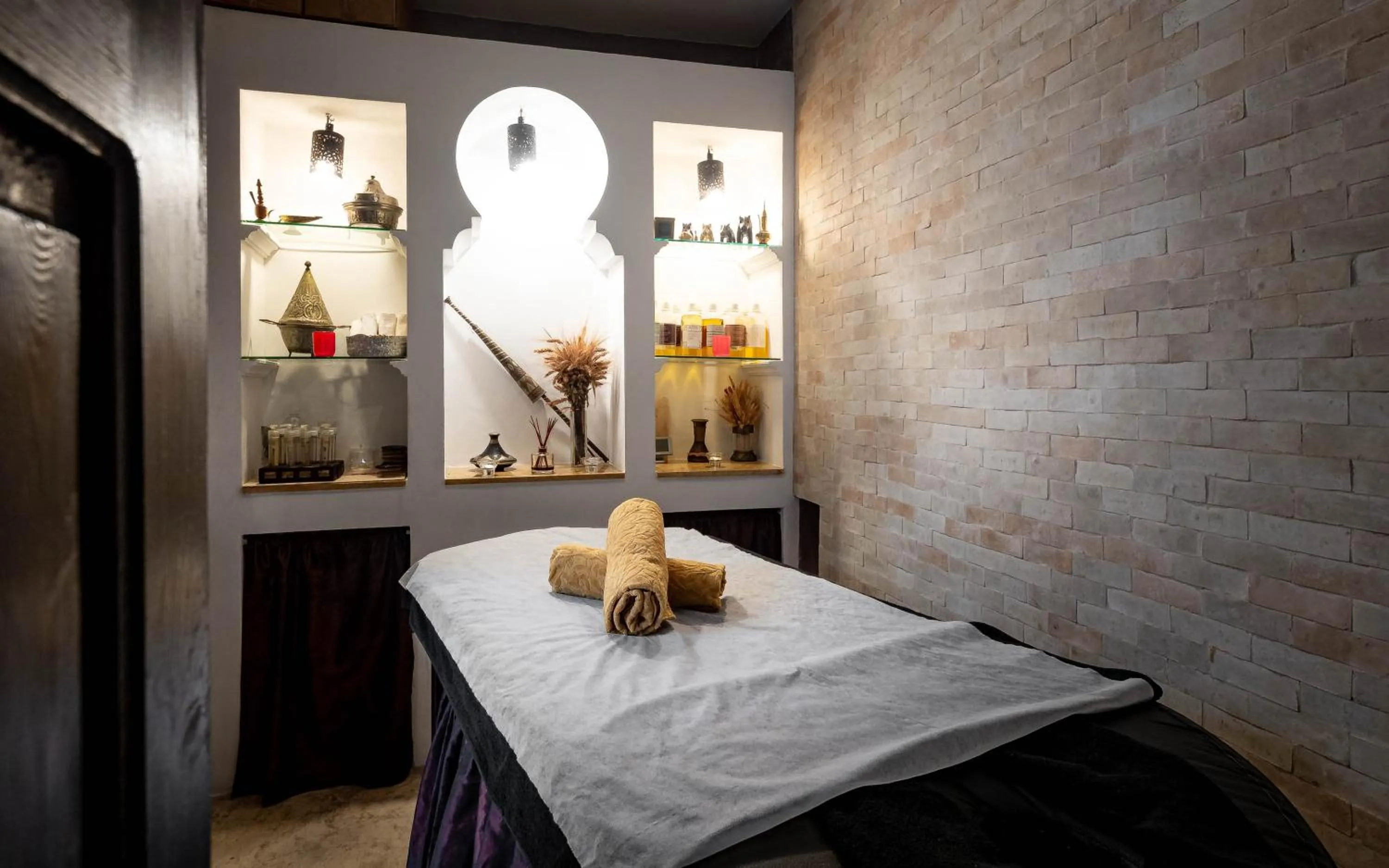 Bed in Riad Vanilla Sma & Spa