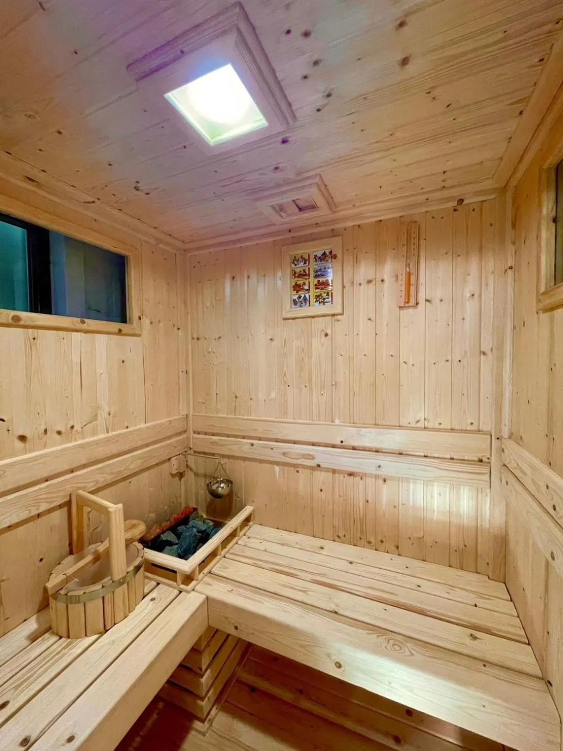 Sauna in Villa PaSon