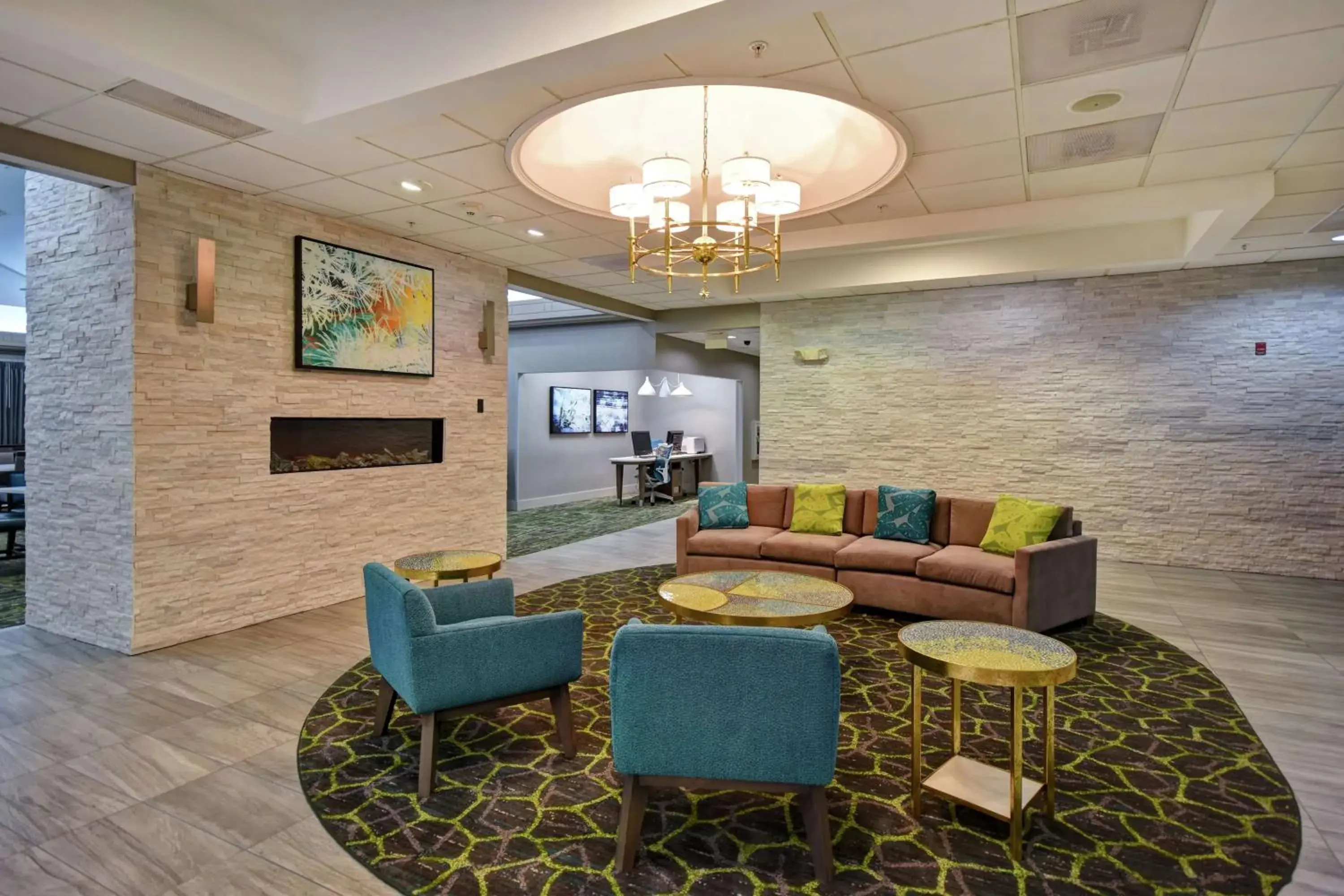 Lobby or reception in Homewood Suites by Hilton Ocala at Heath Brook Lobby or reception in Homewood Suites by Hilton Ocala at Heath Brook
