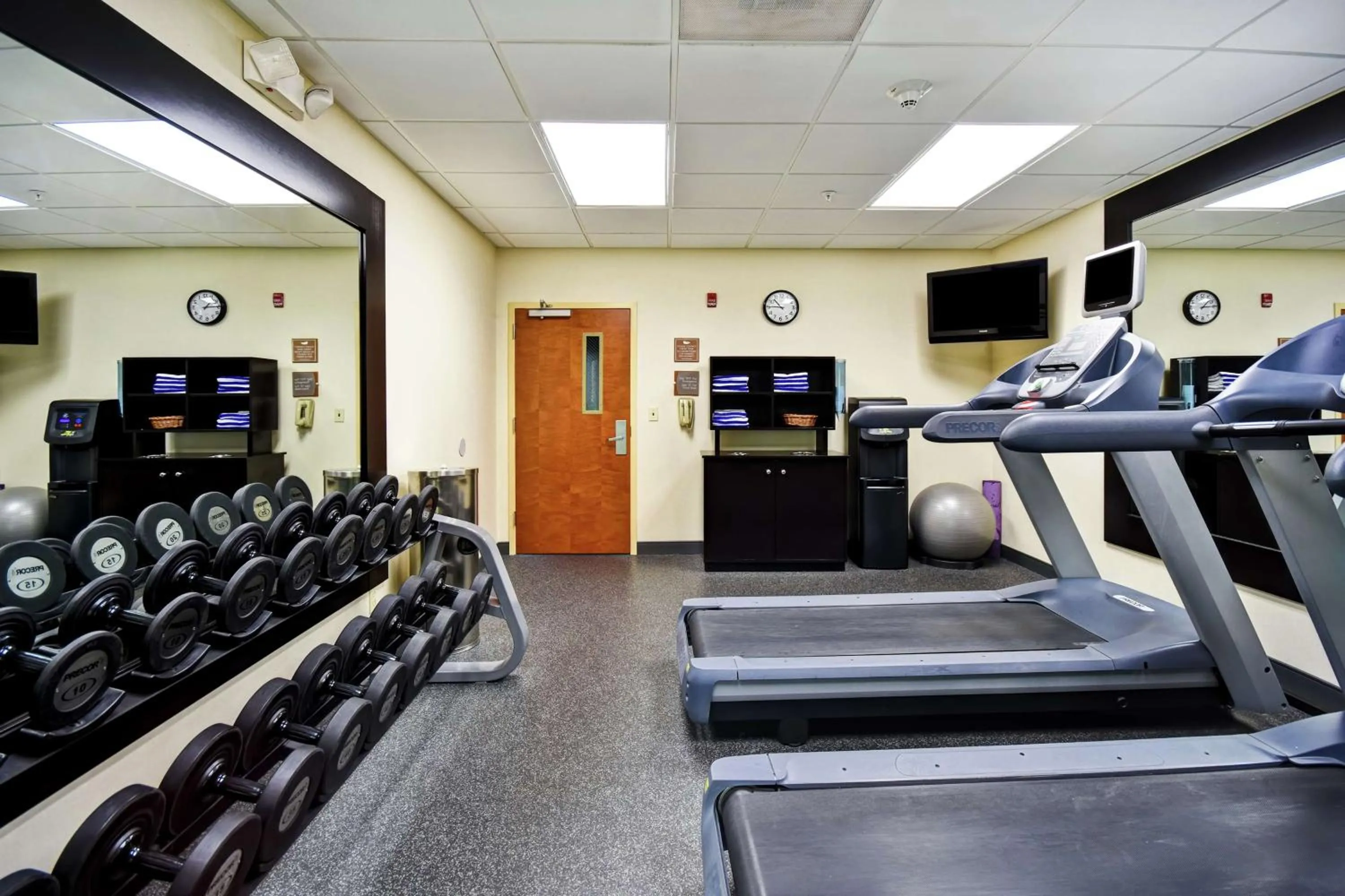 Fitness centre/facilities in Homewood Suites by Hilton Ocala at Heath Brook