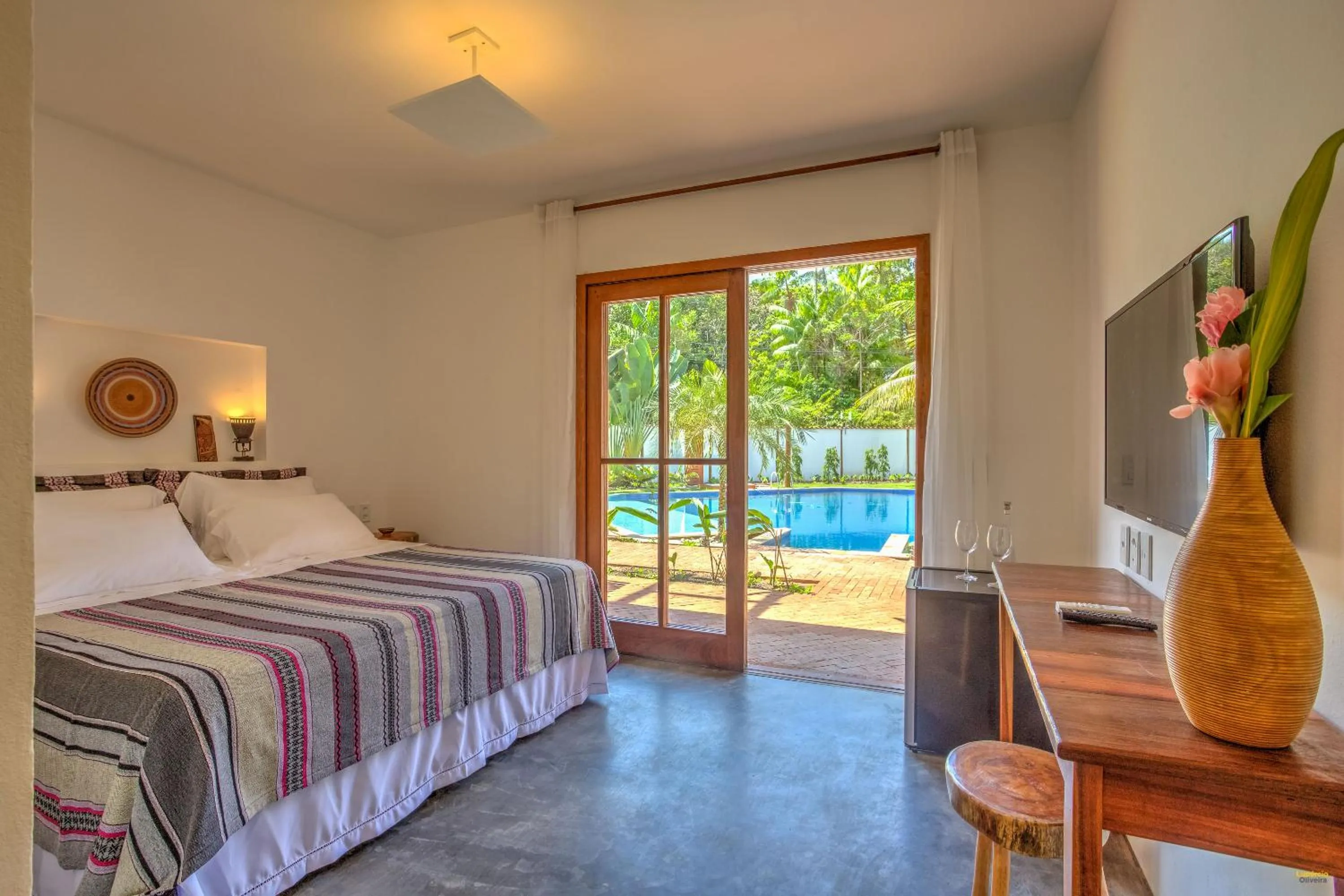 Bed in A Casa de Gabriella