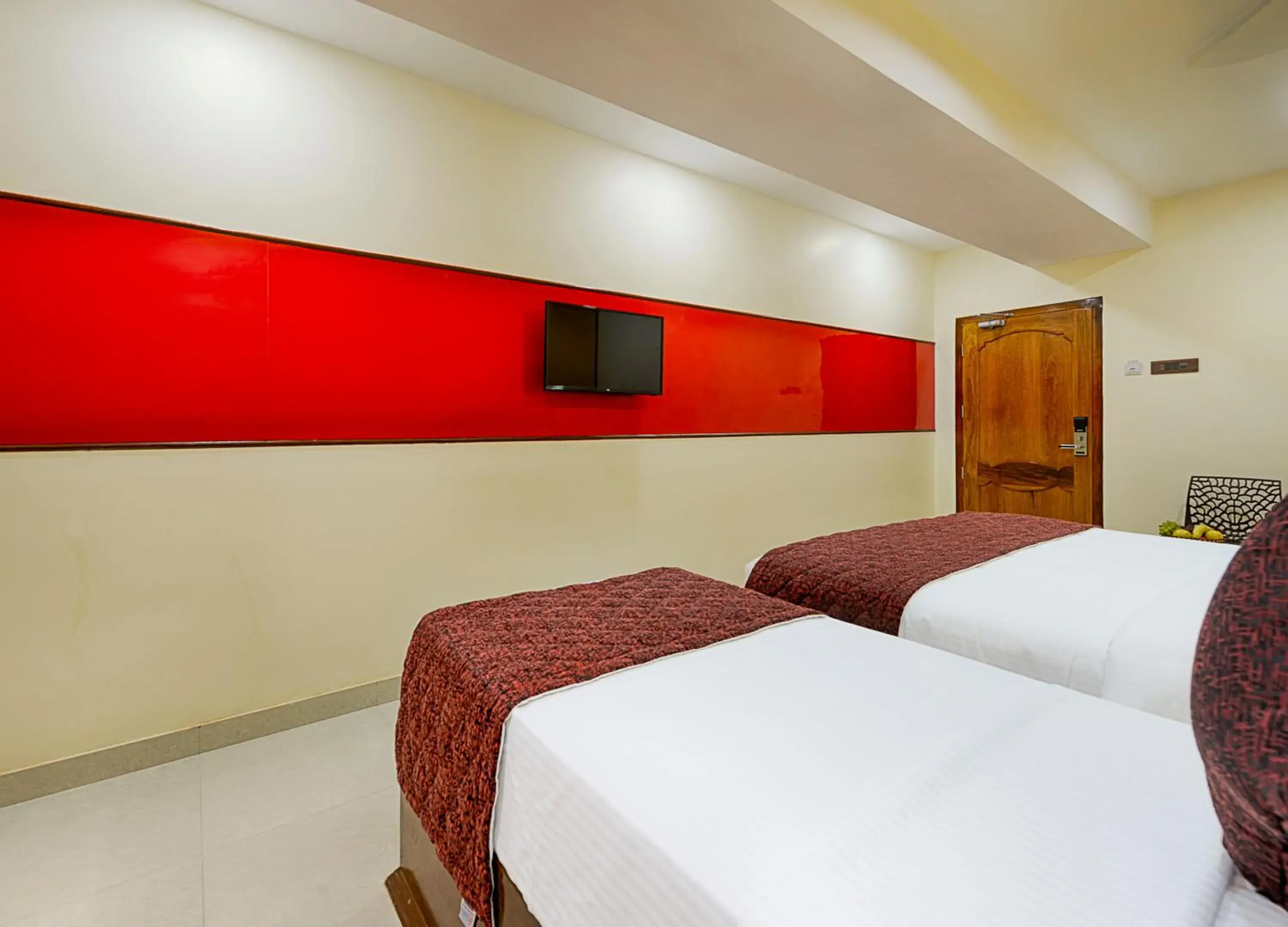 Bed in Hotel Ramraj Regency Bed in Hotel Ramraj Regency