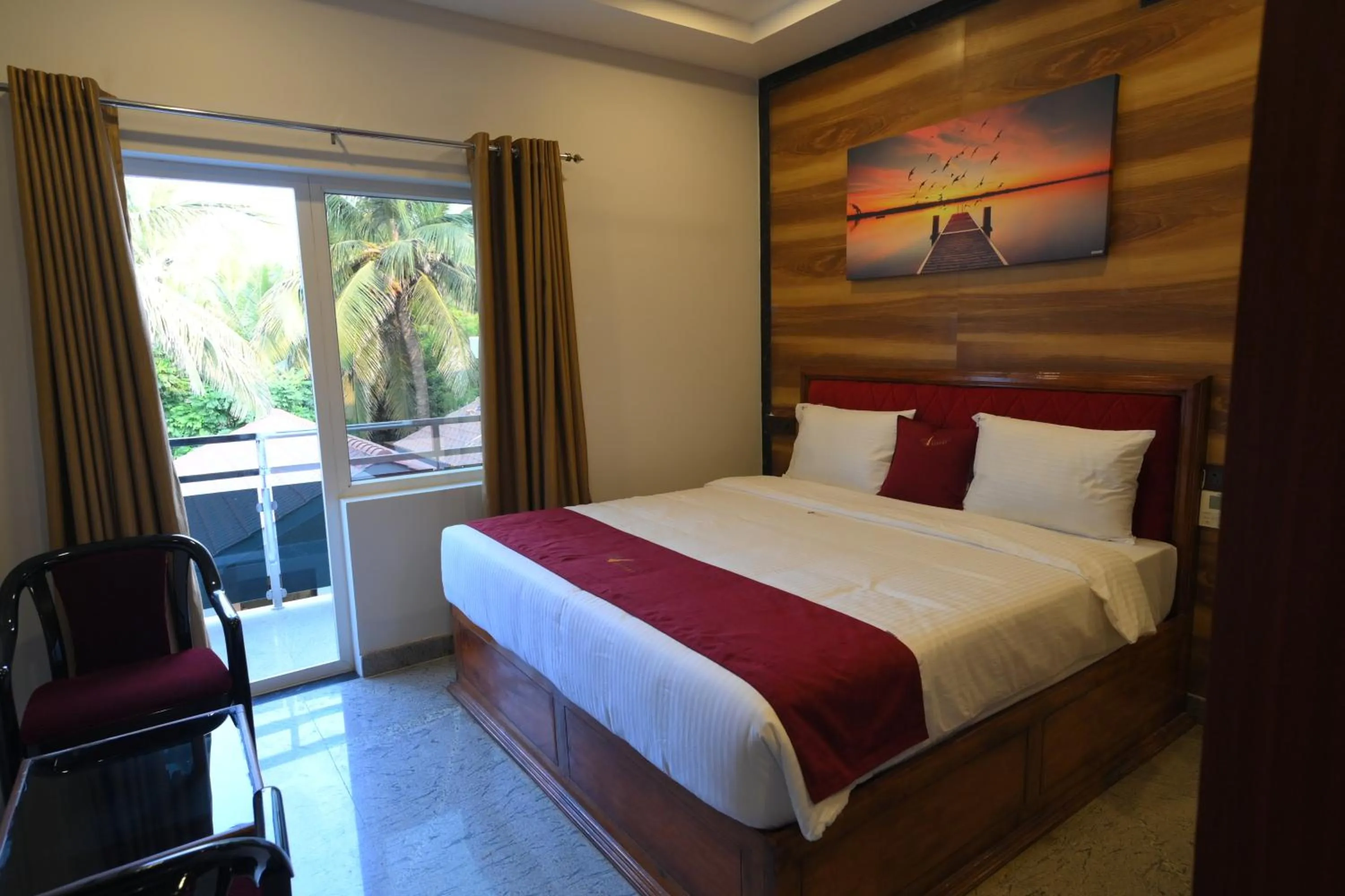 Bathroom, Bed in Hotel Ramraj Regency