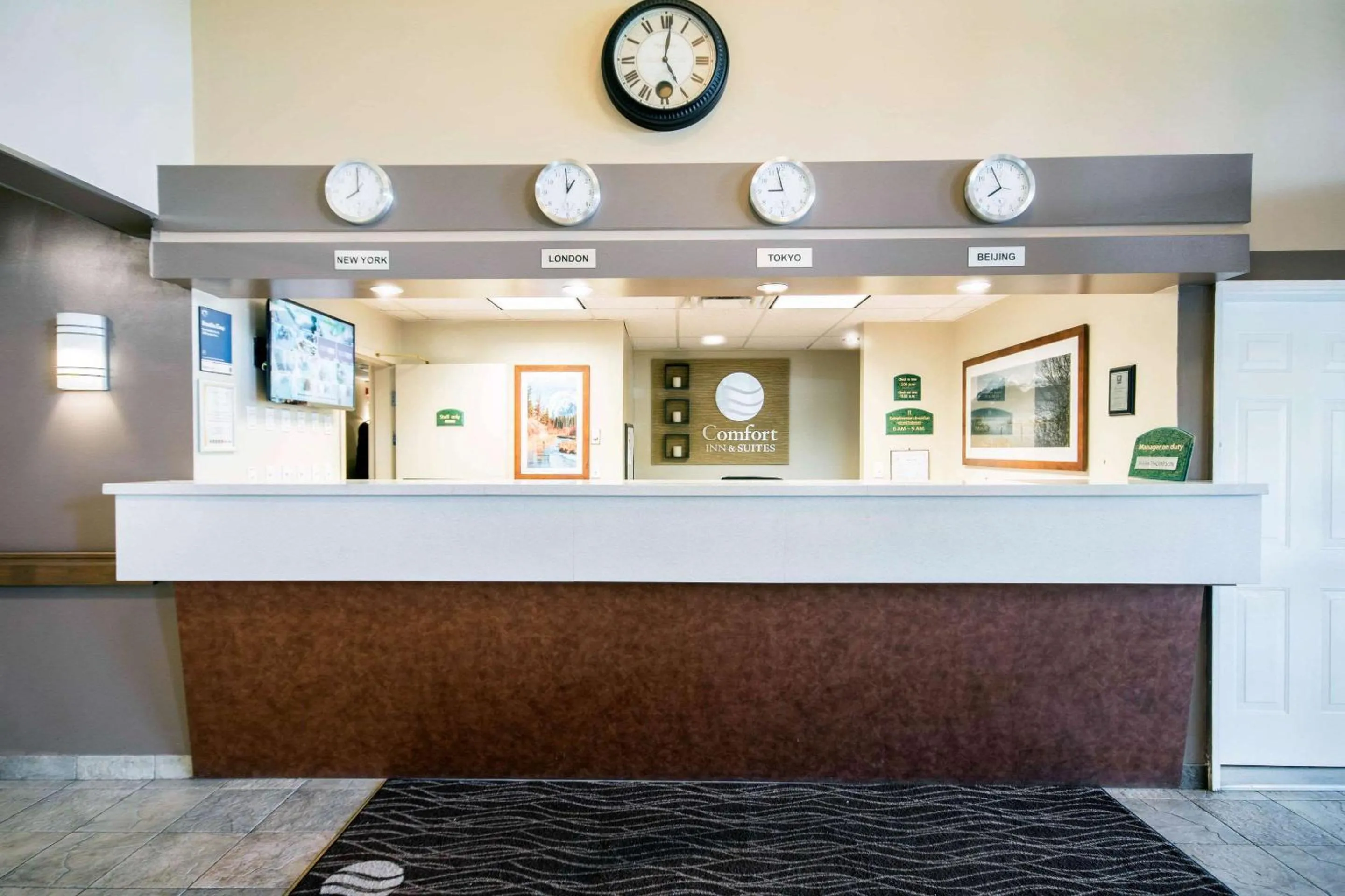 Lobby or reception in Comfort Inn & Suites