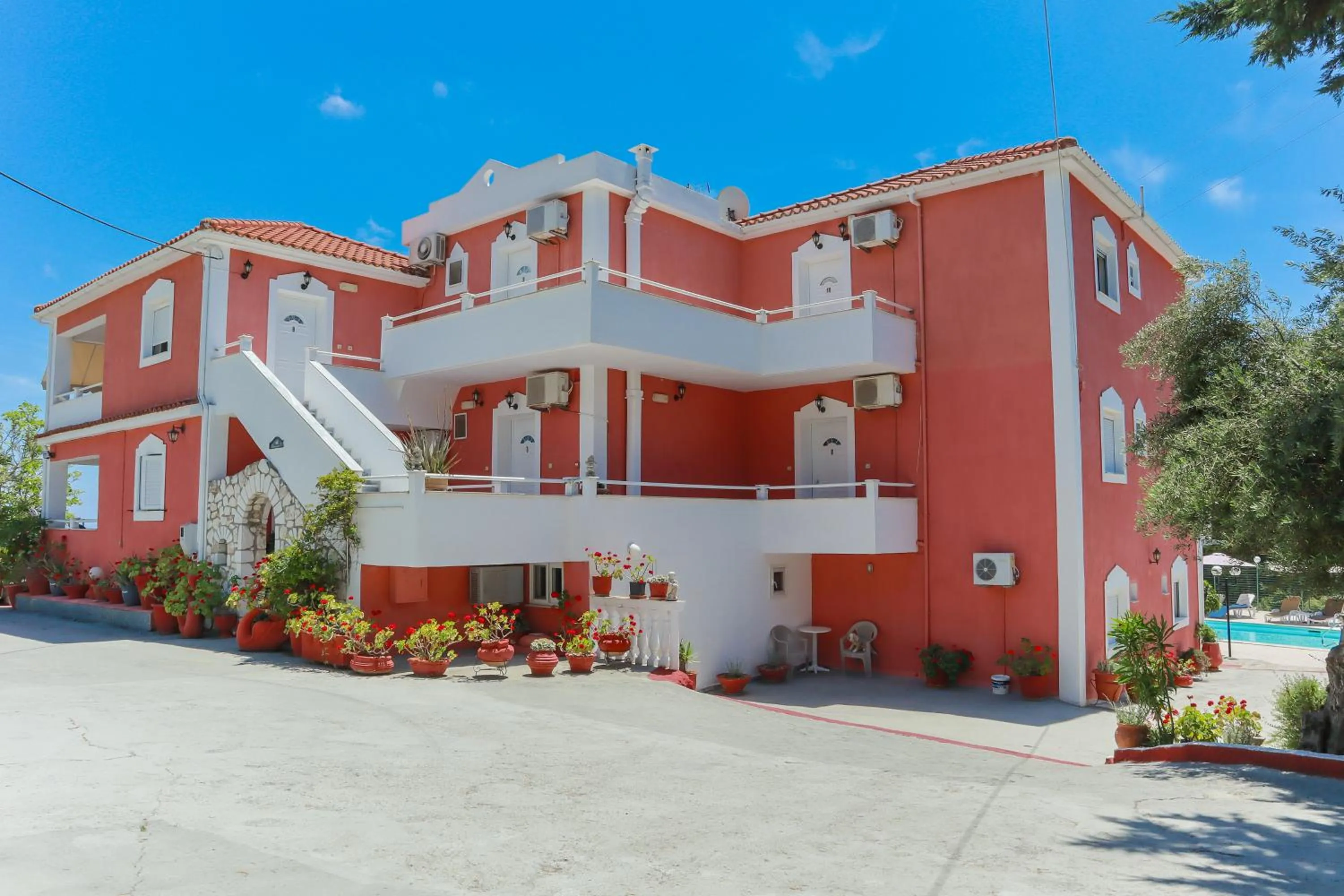 Property building in Amazona Apartments and Studios