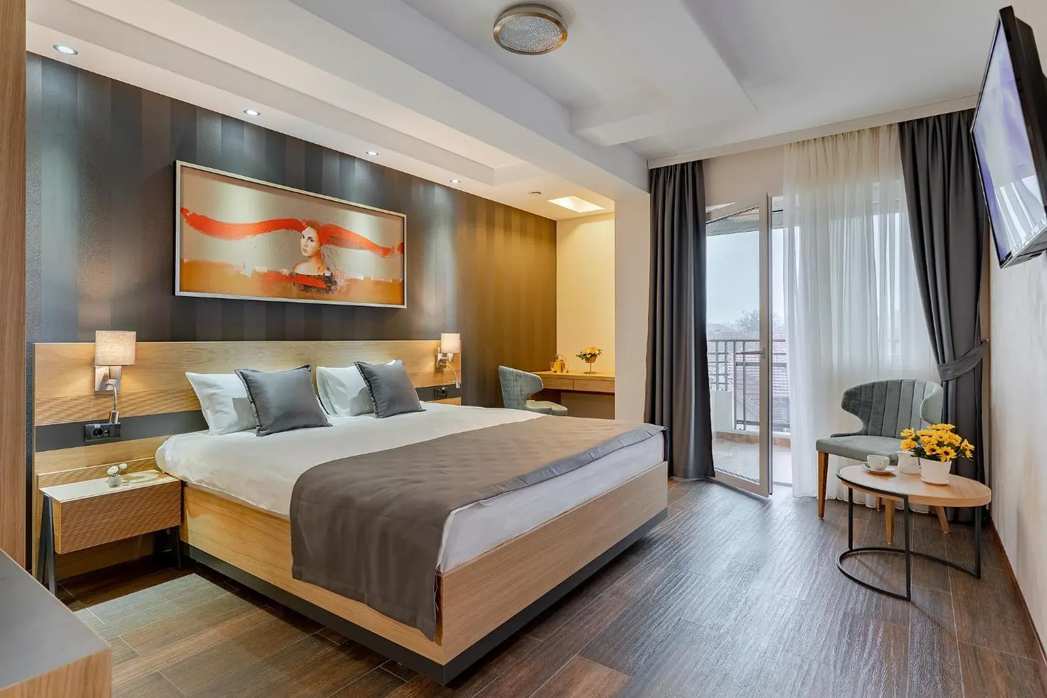 King Room - single occupancy - Disability Access in Rubicon Garni Hotel King Room - single occupancy - Disability Access in Rubicon Garni Hotel