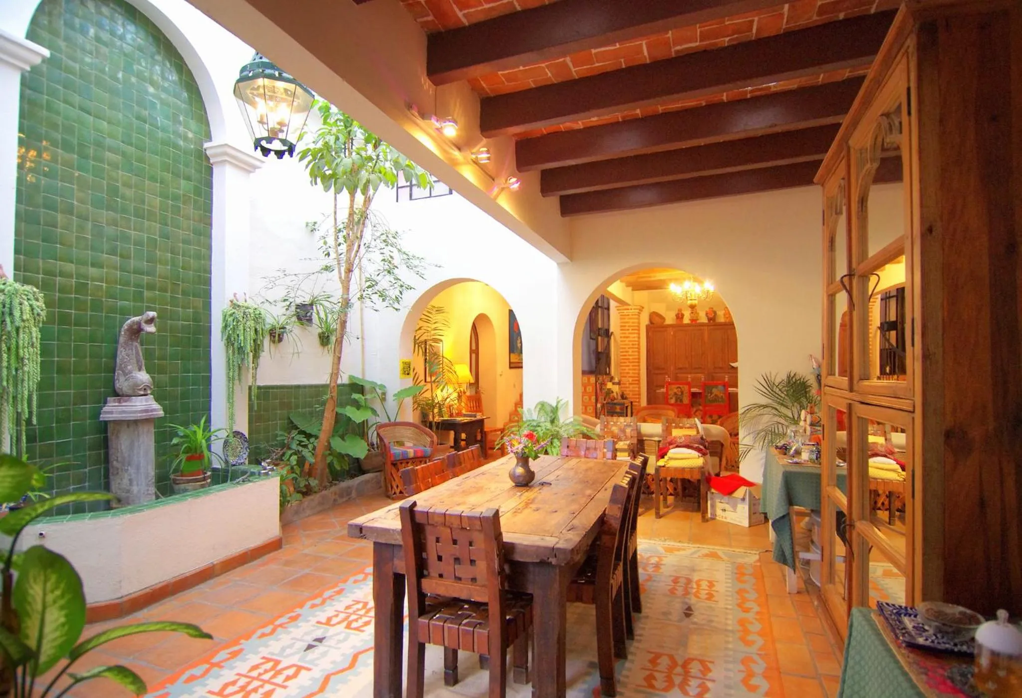 Dining area in Casa de la Noche