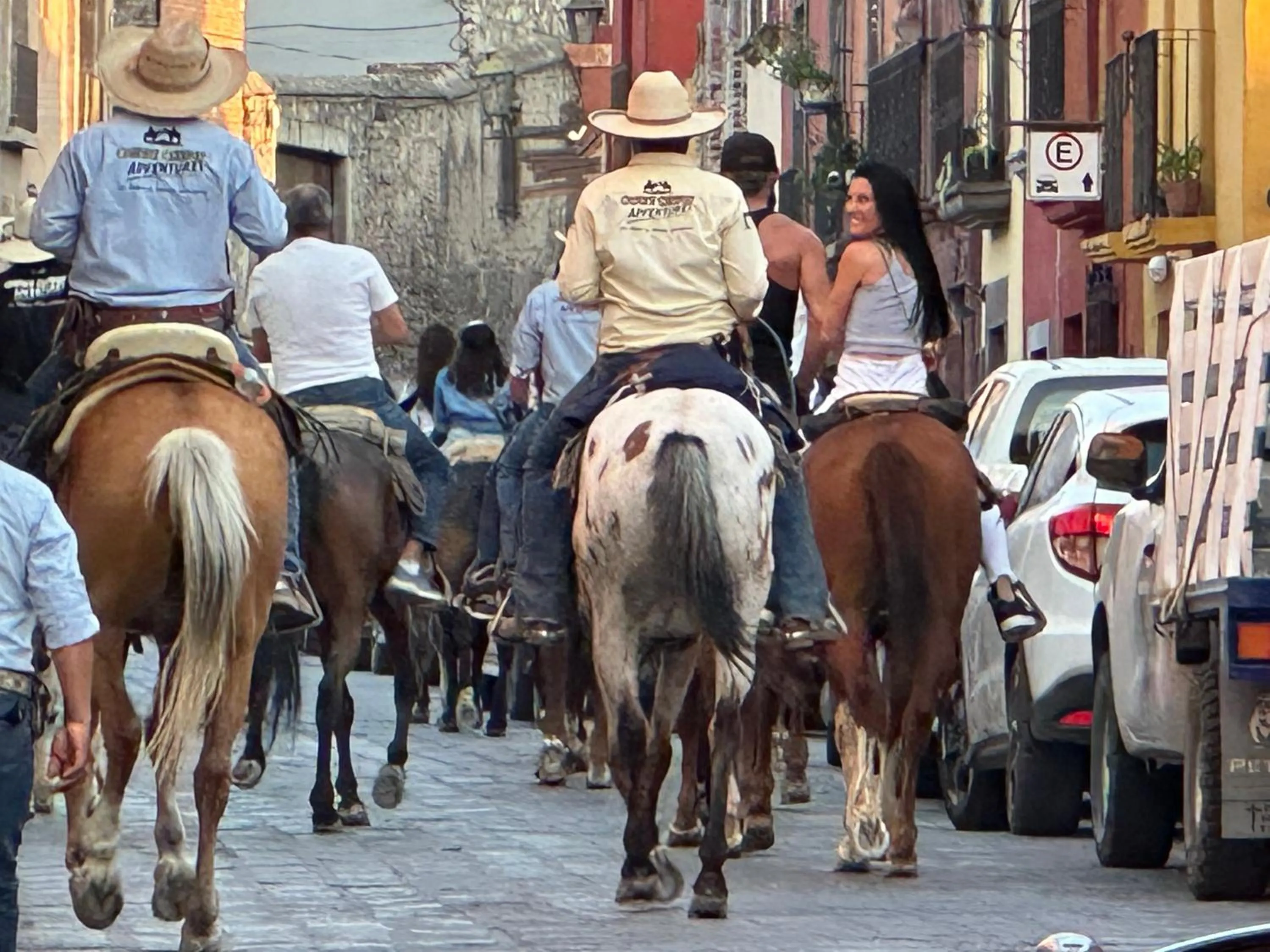 Horse-riding in Casa de la Noche