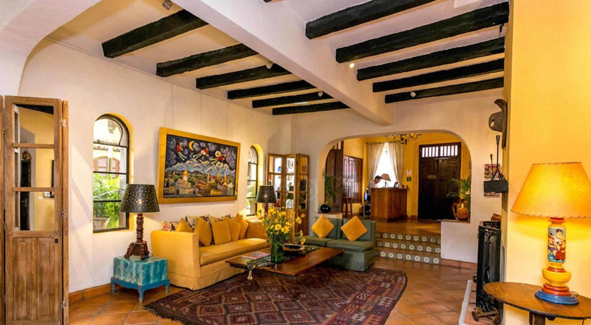 Lobby or reception in Casa de la Noche