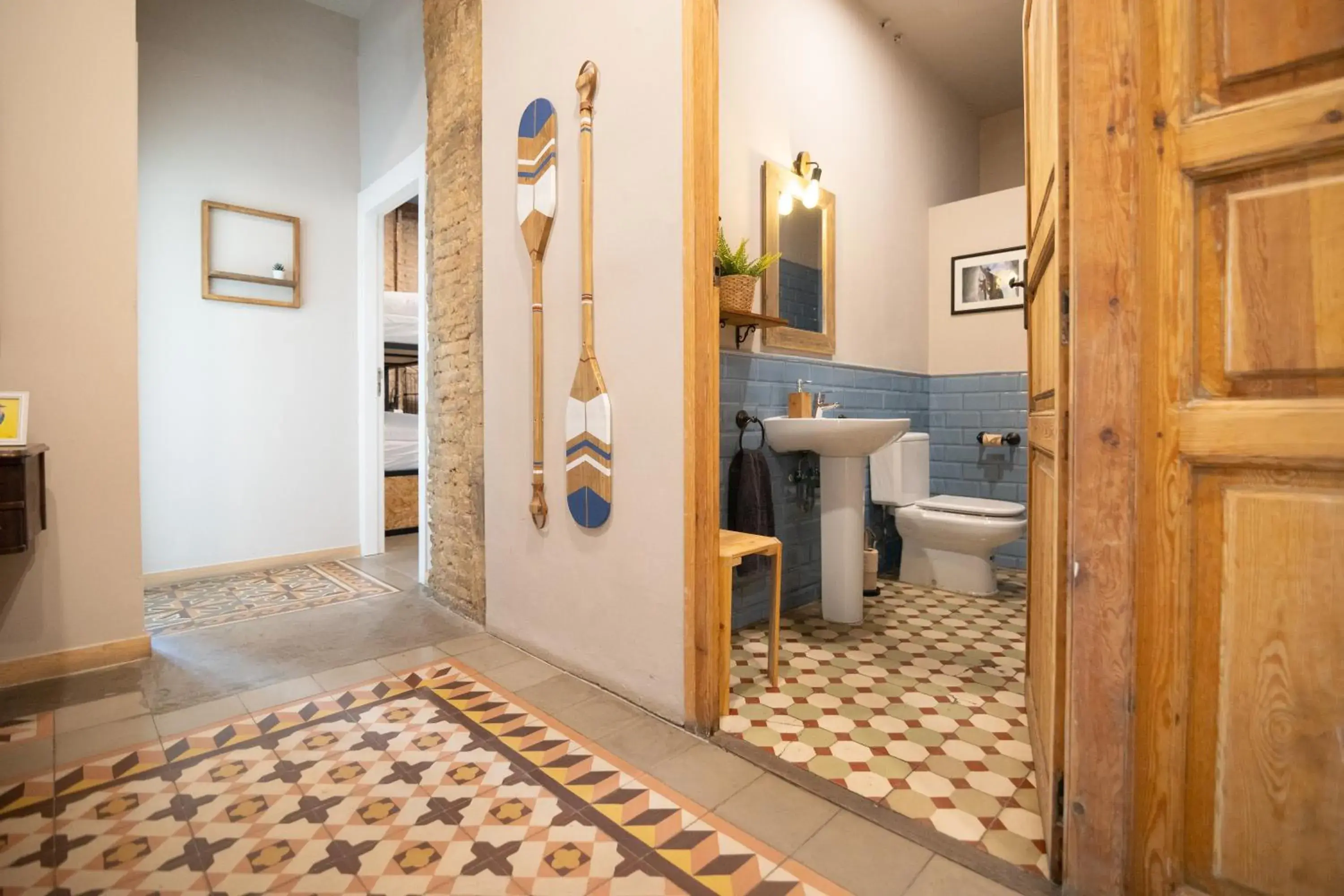 Shower in Bird House Shower in Bird House