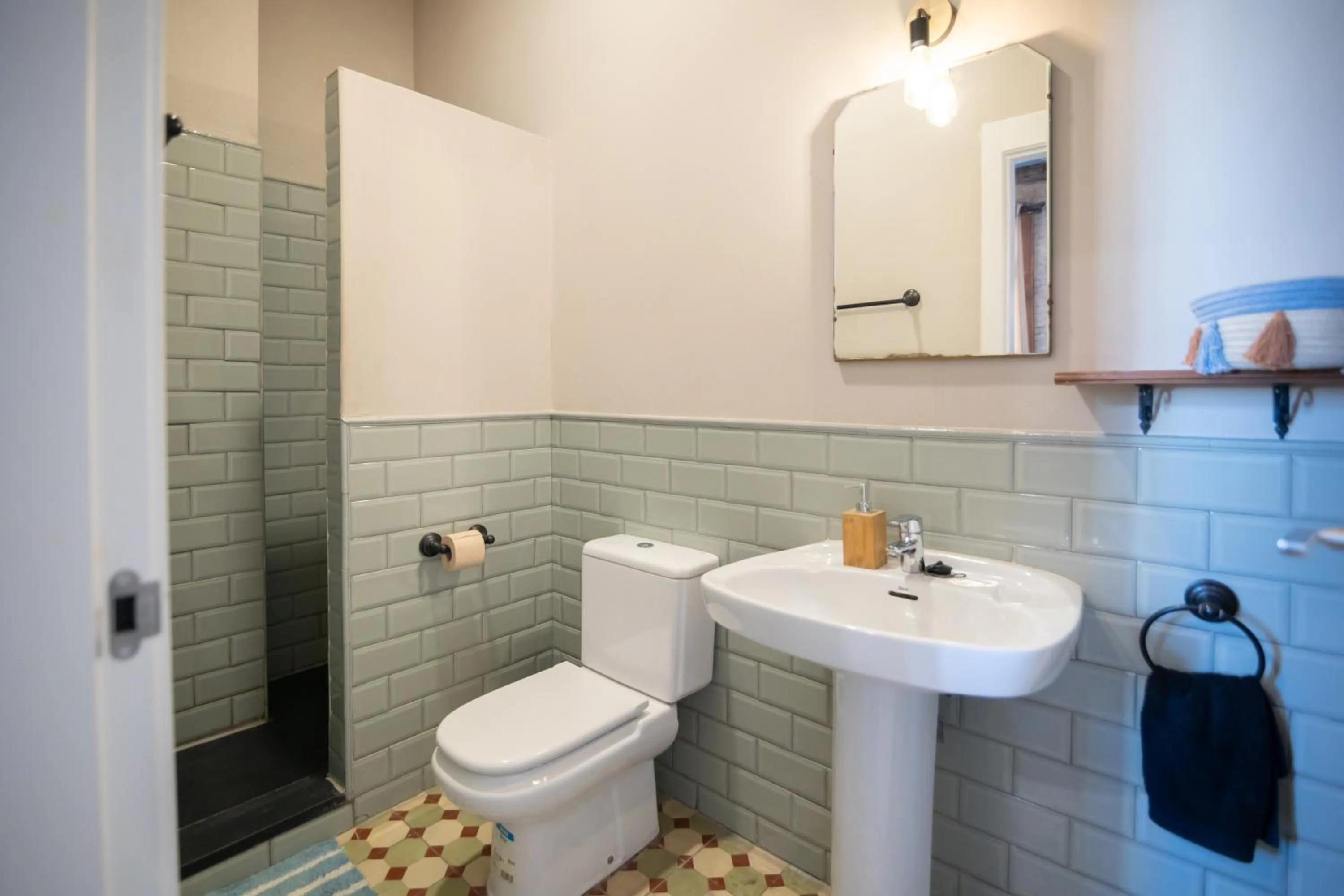 Shower in Bird House