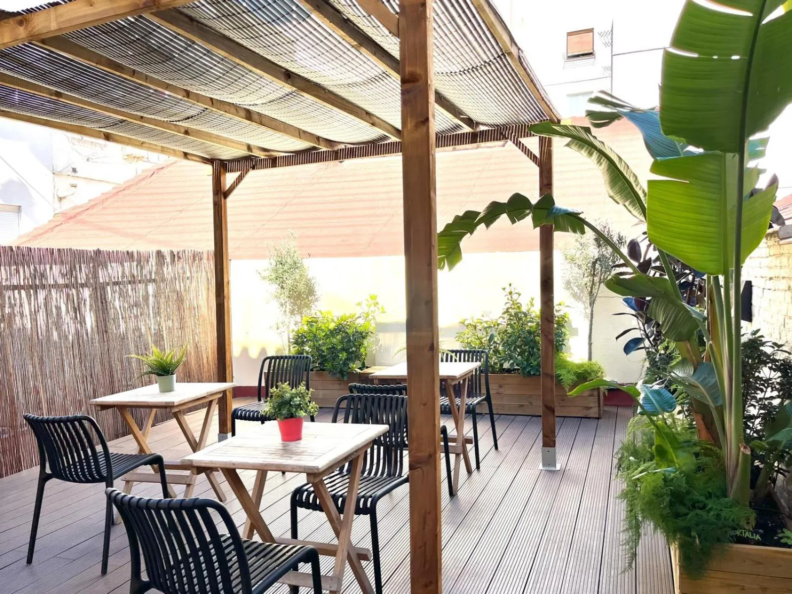 Off site in Bird House