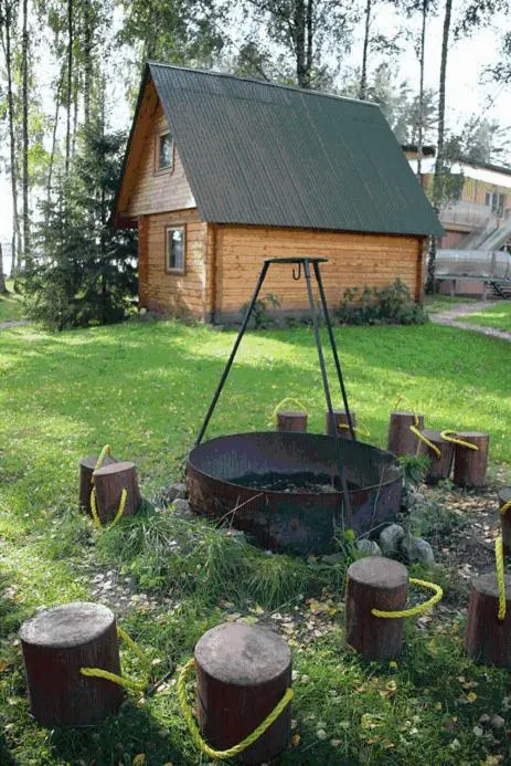 BBQ facilities in Atpūtas komplekss Lilaste