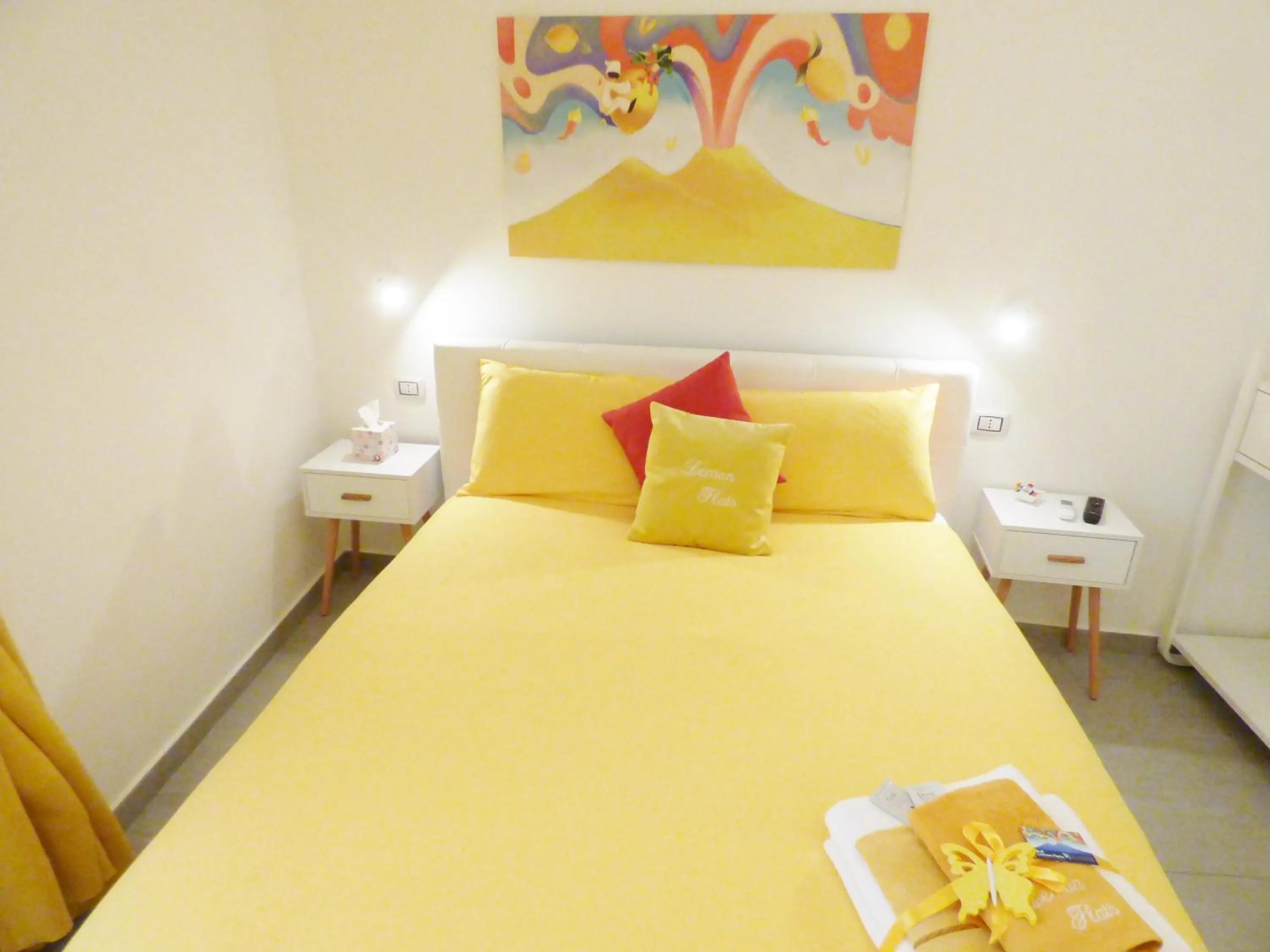 Bedroom, Bed in B&B Lemon Flats