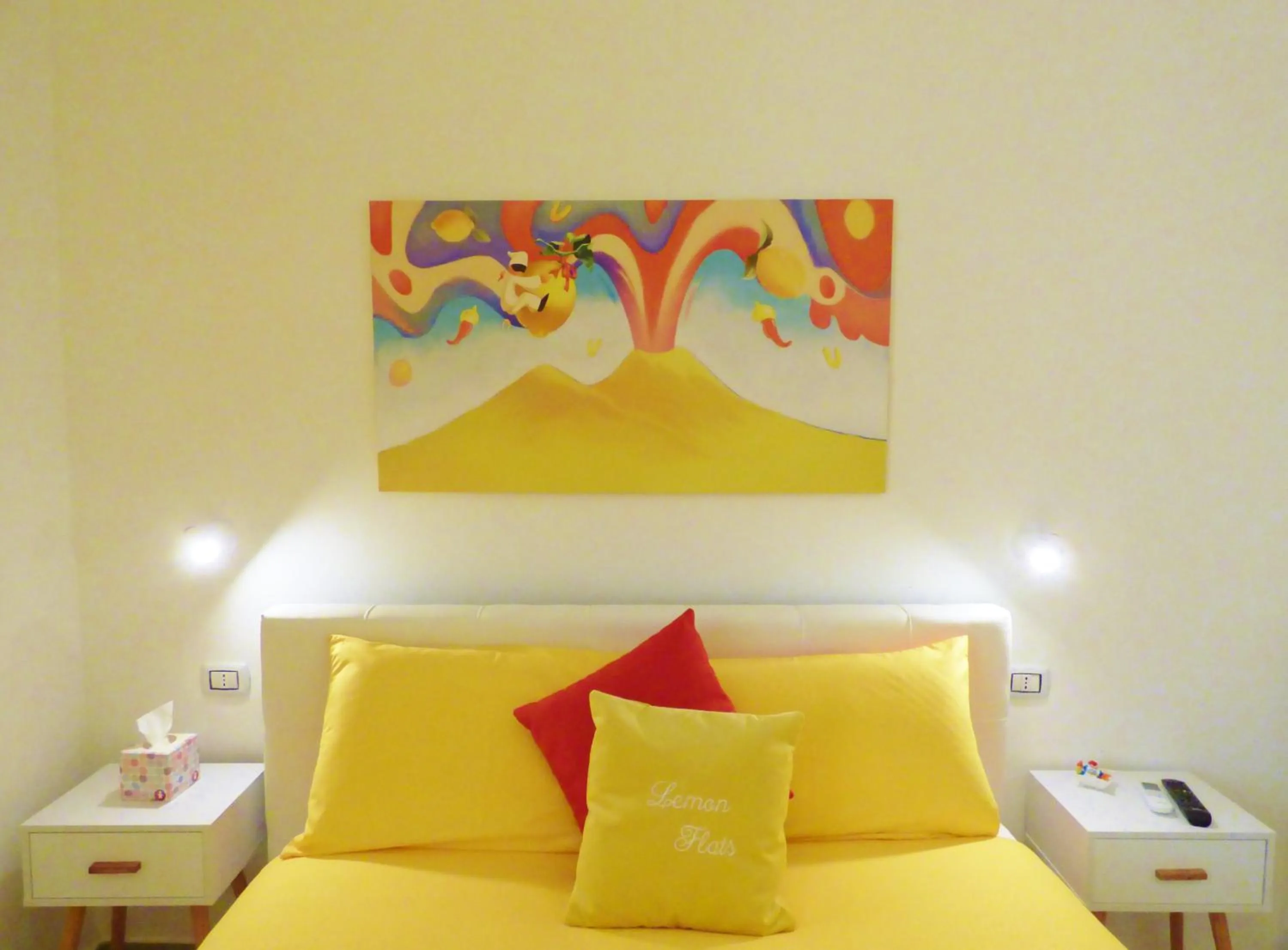 Bedroom, Bed in B&B Lemon Flats