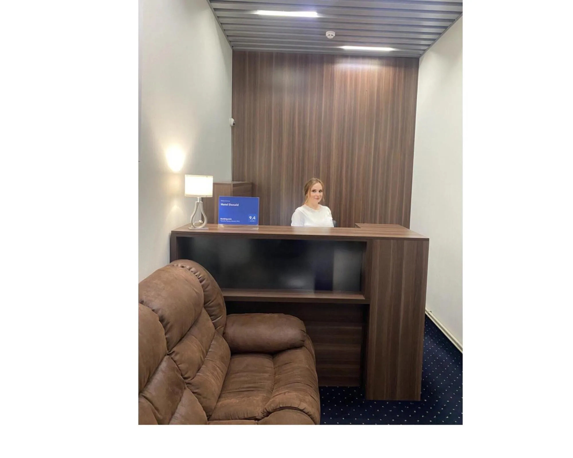 Lobby or reception in Hotel Donald