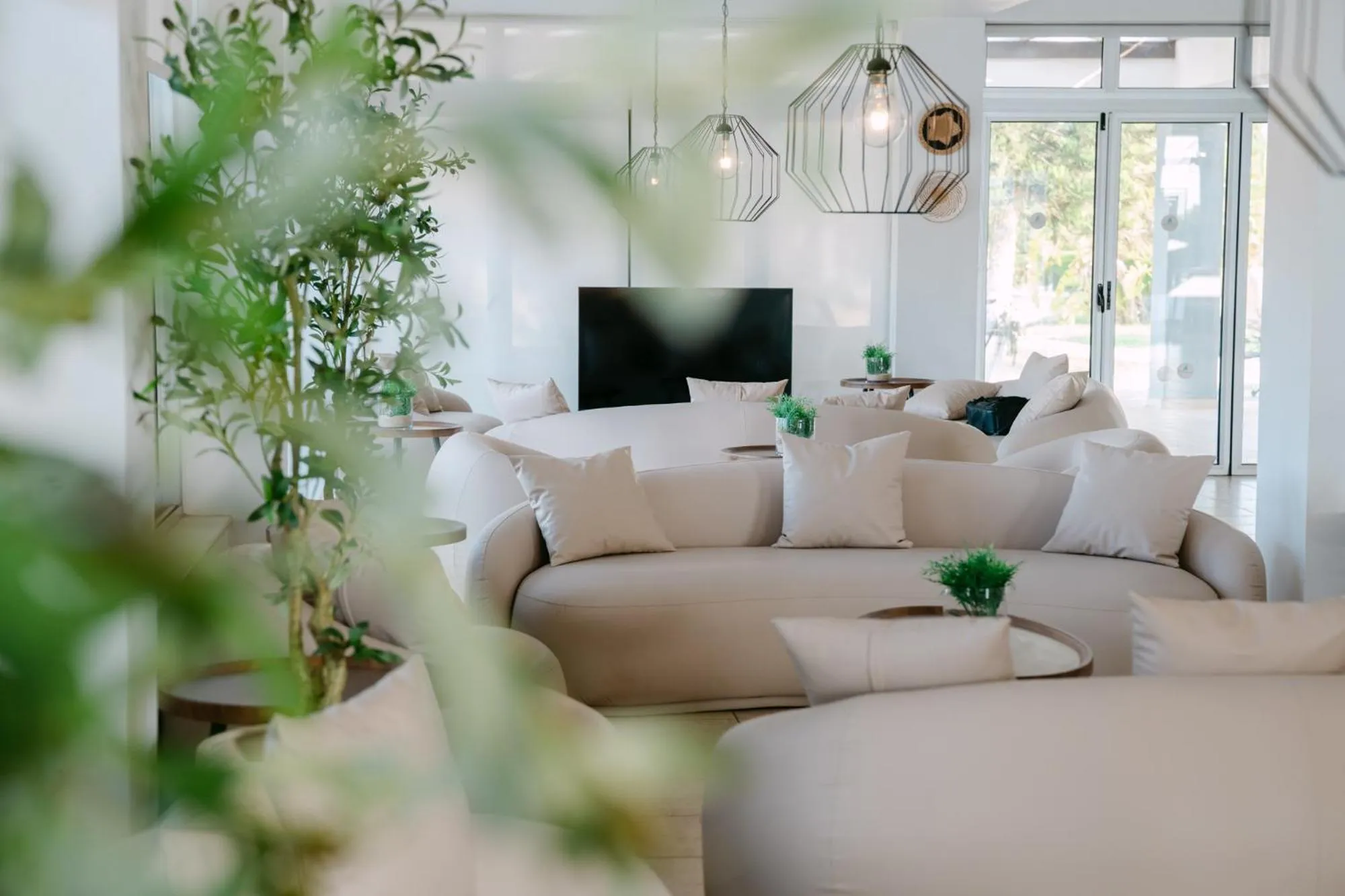 Lobby or reception in Makronisos Village