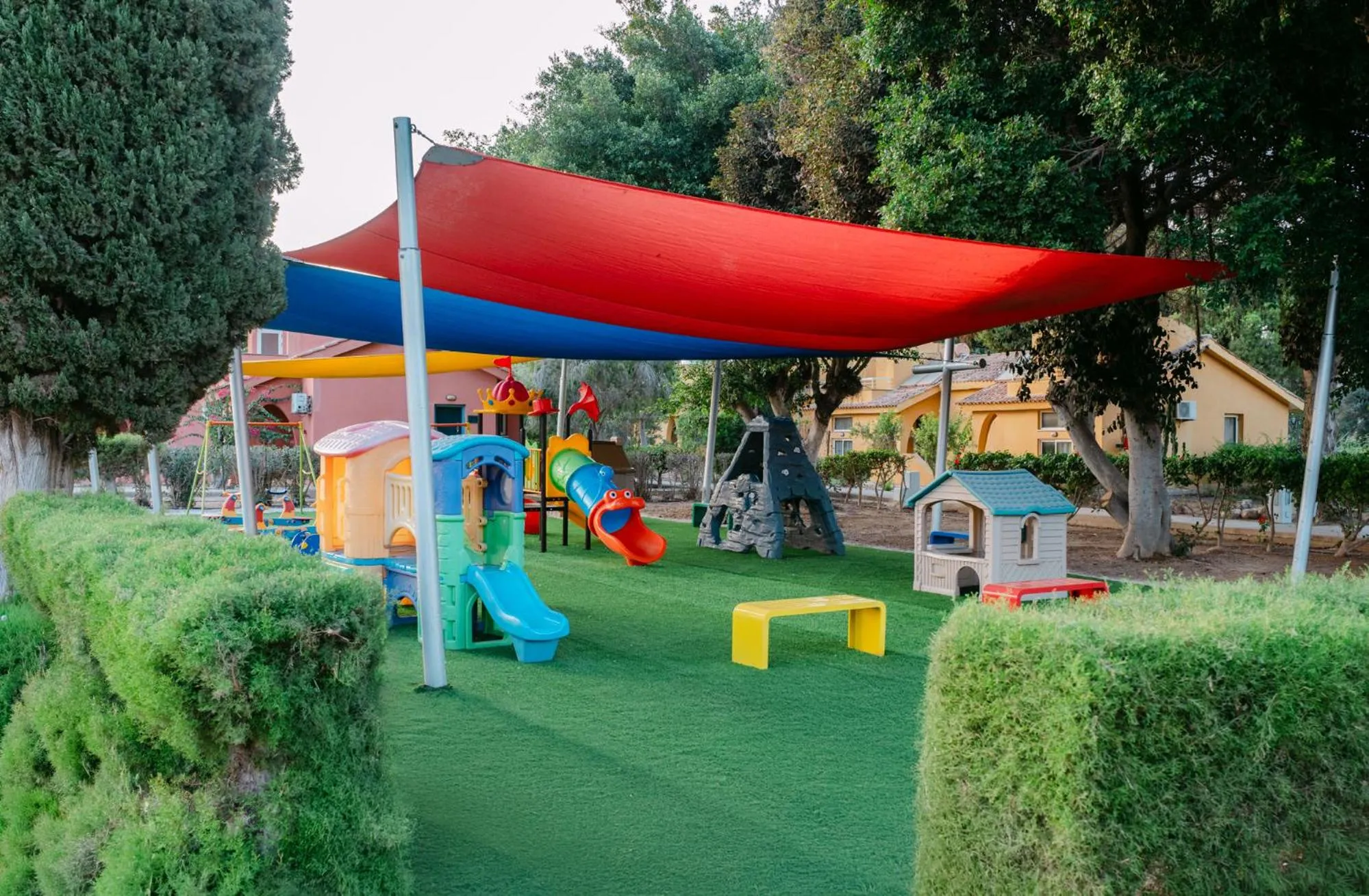 Children play ground in Makronisos Village