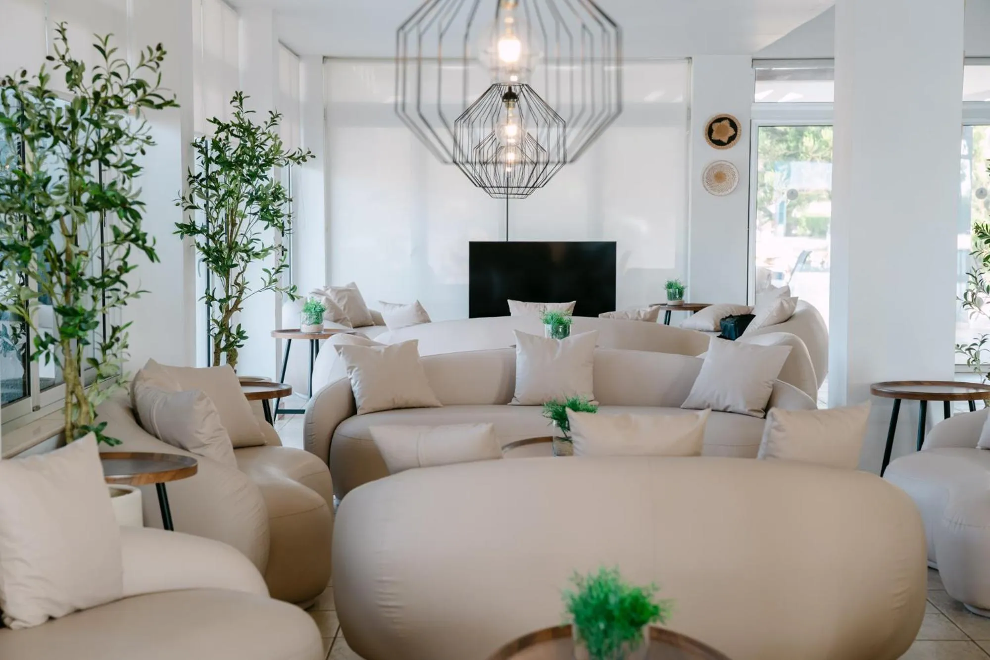 Lobby or reception in Makronisos Village