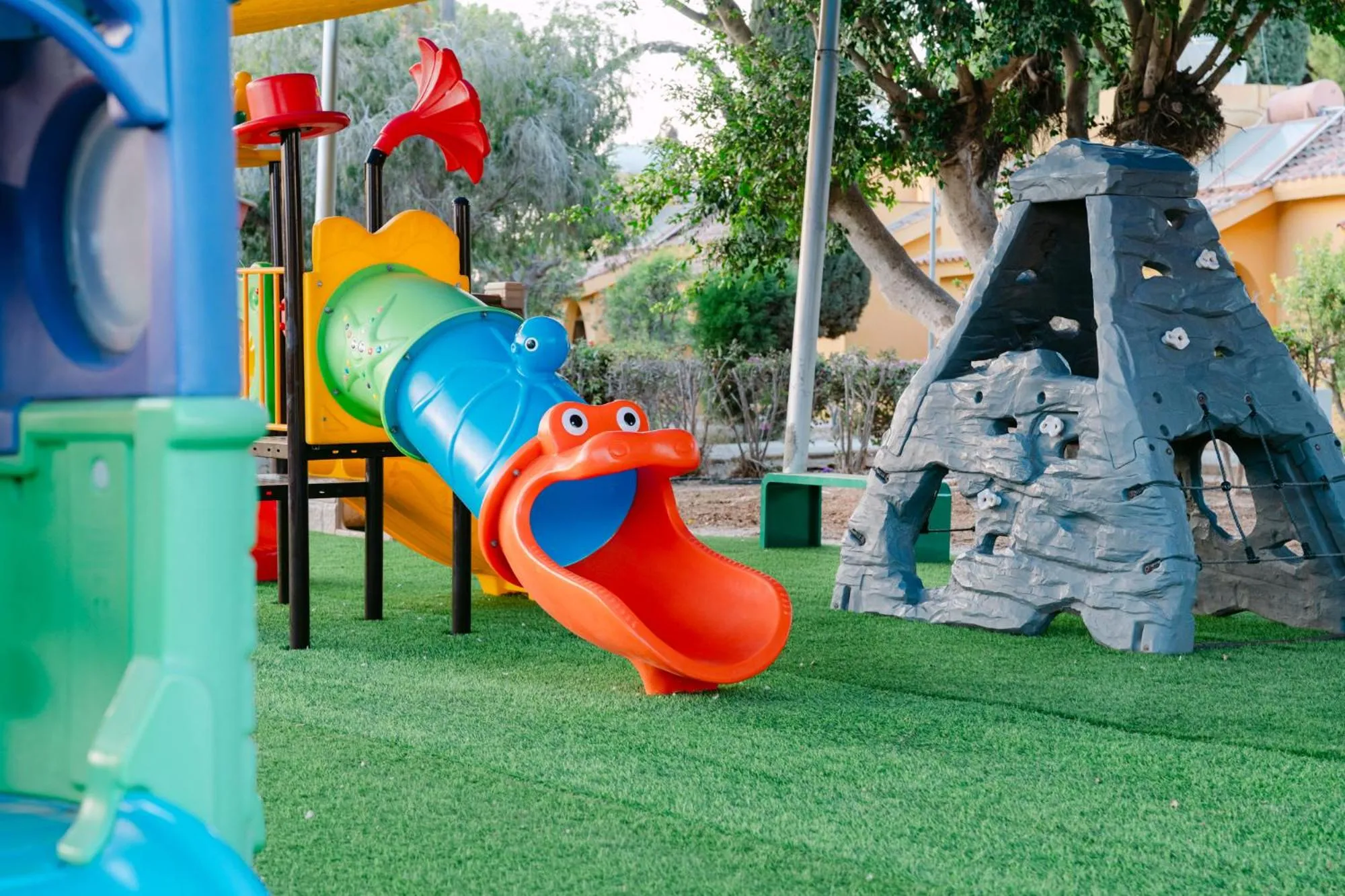 Children play ground in Makronisos Village