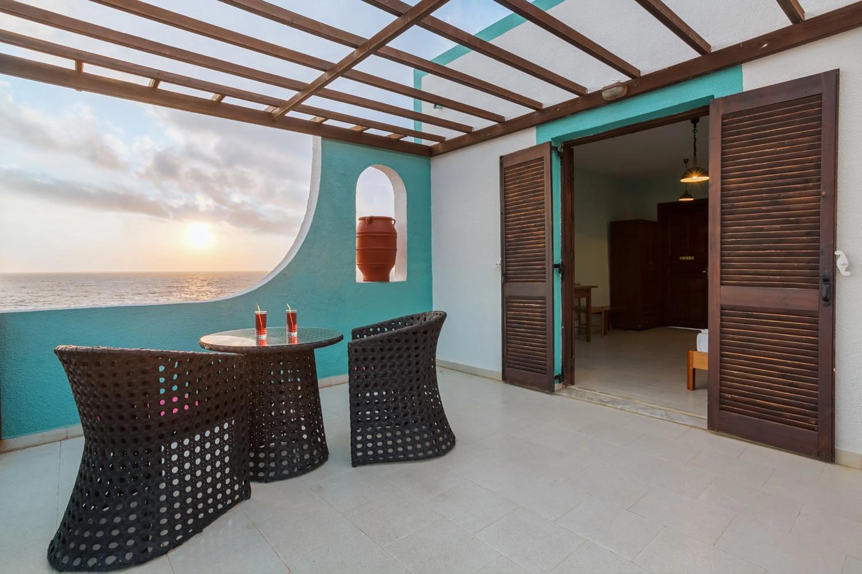 Patio in Alpha Studios