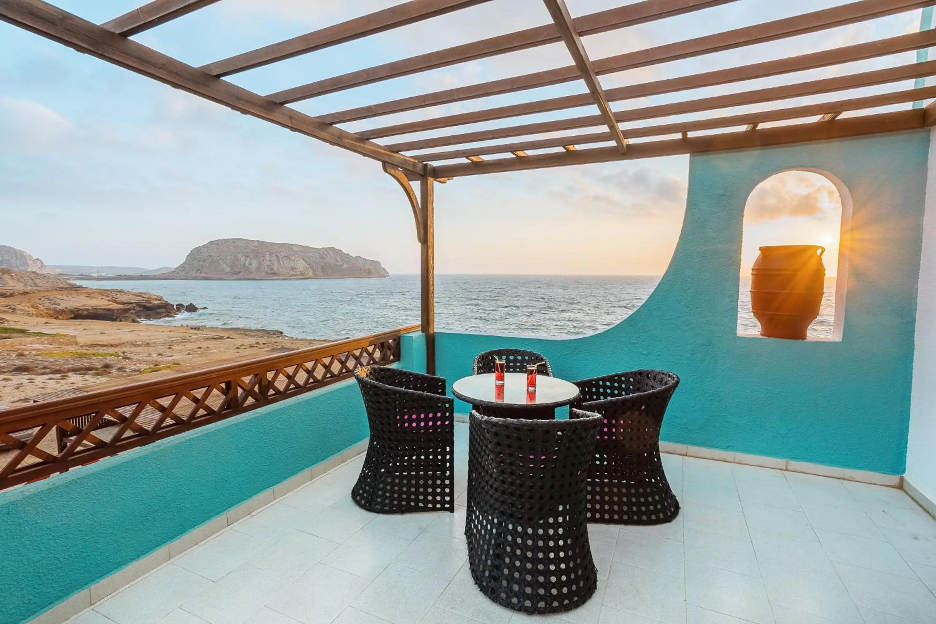 Patio in Alpha Studios