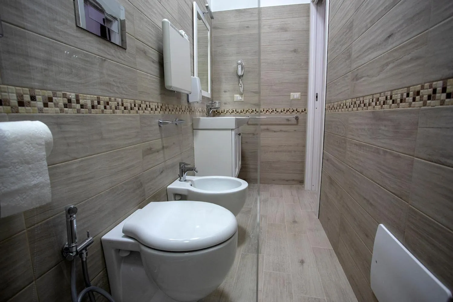 Toilet in Agorà Mura Greche B&b