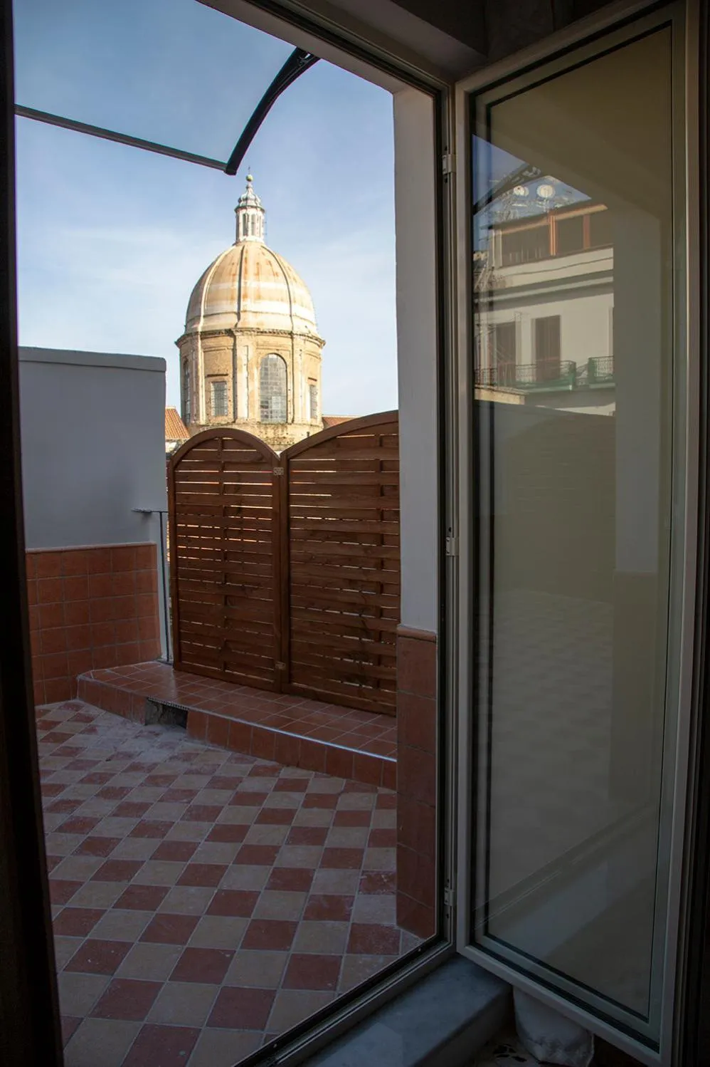Balcony/Terrace in Agorà Mura Greche B&b