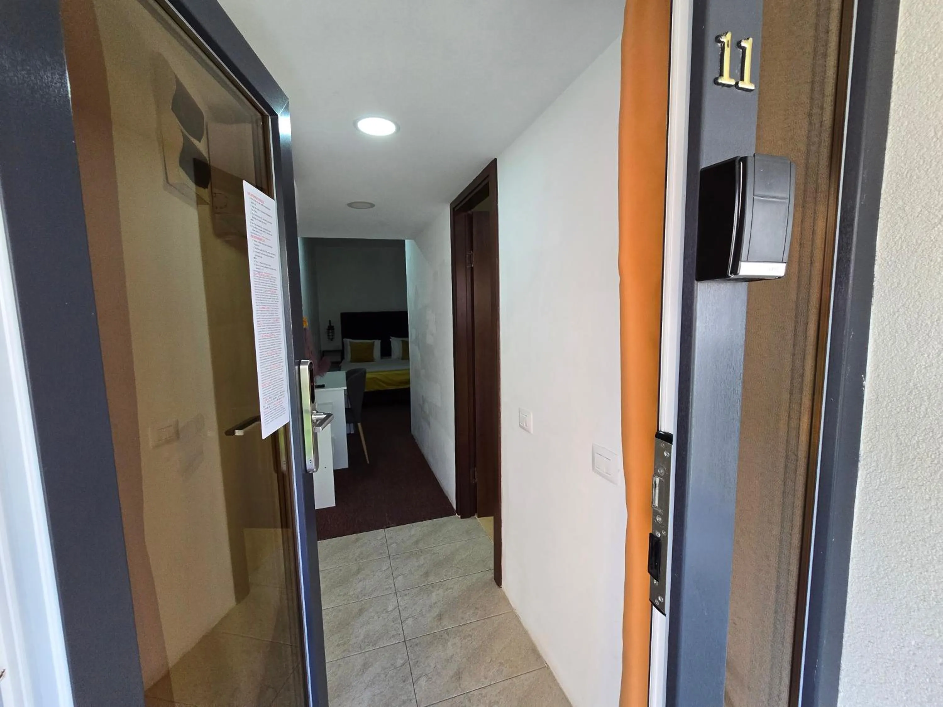 Facade/entrance in Poet Palace Bucharest