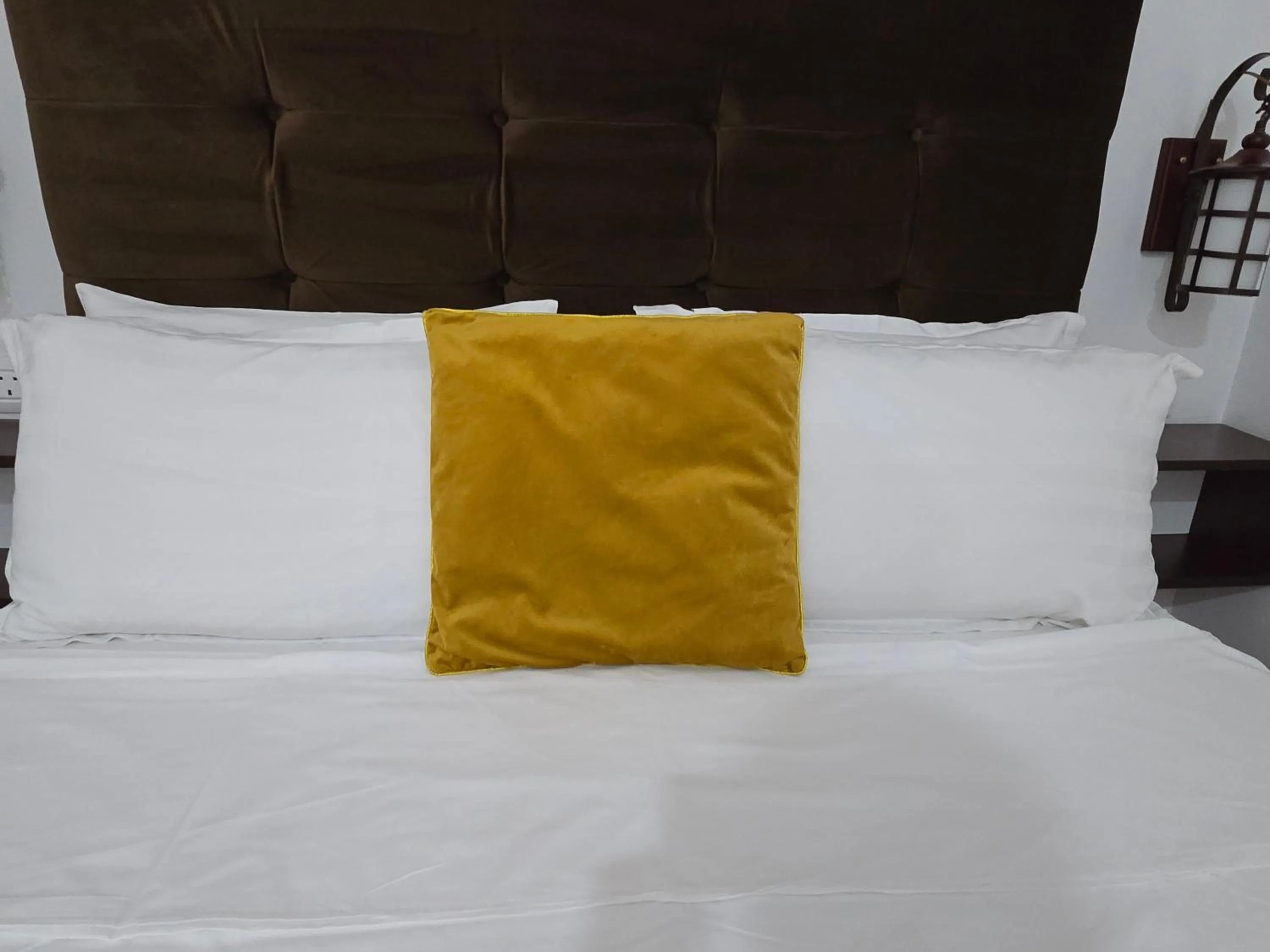 Bed in Poet Palace Bucharest