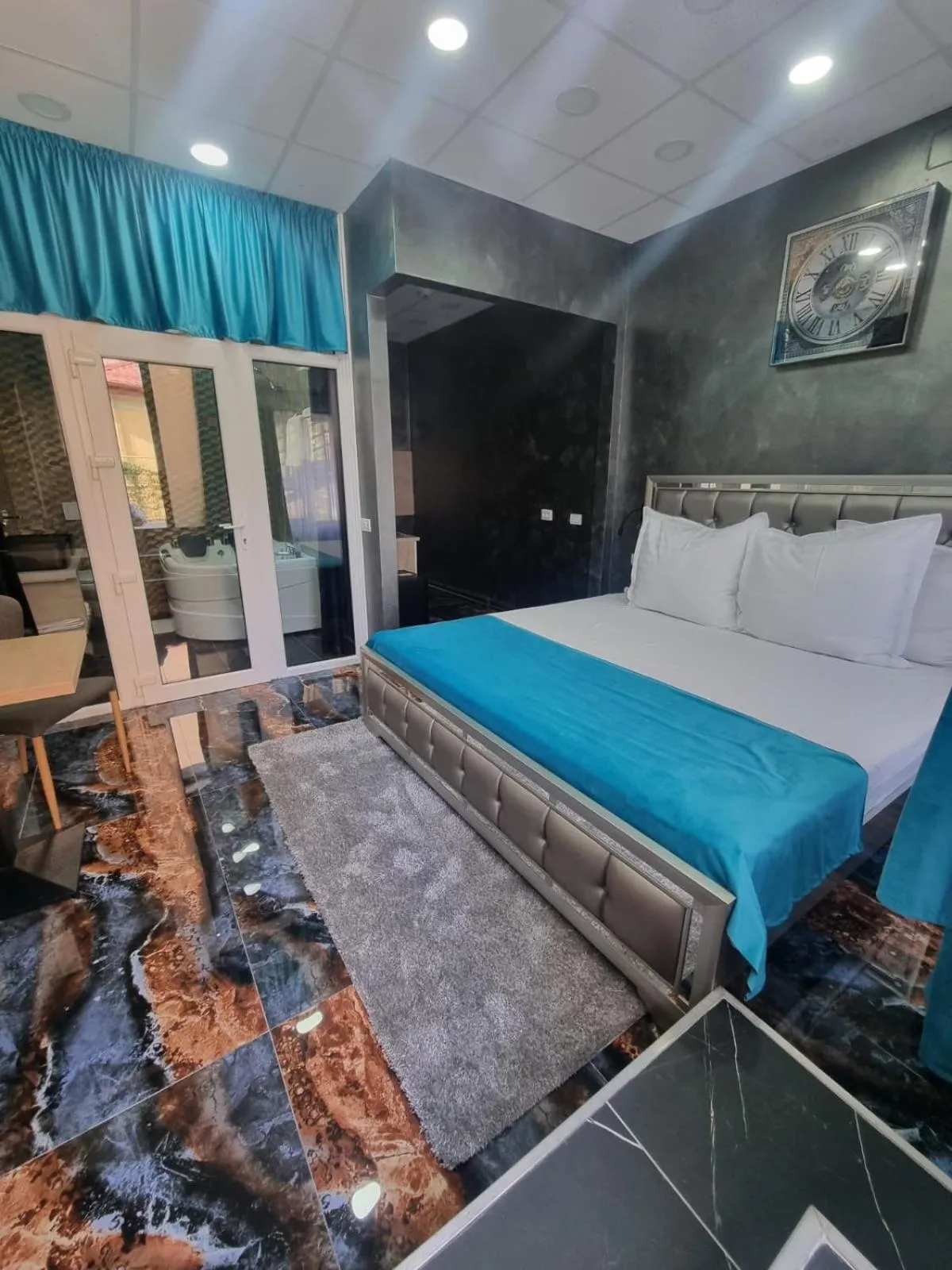 Bedroom, Bed in Poet Palace Bucharest